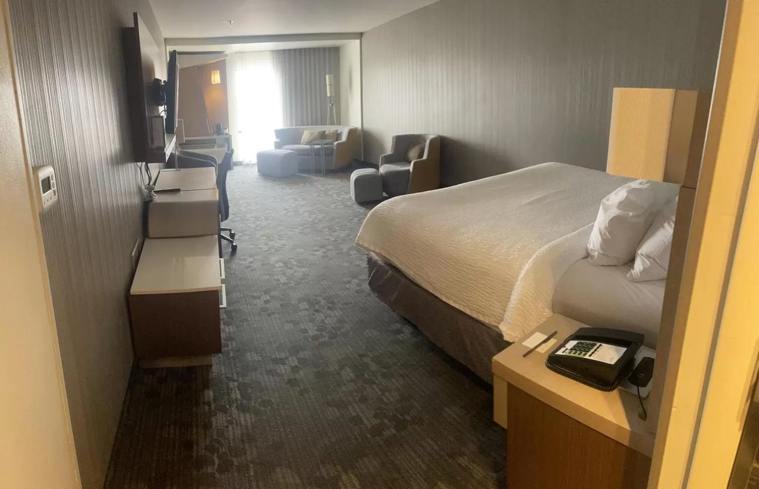 Bed in Courtyard Bay City