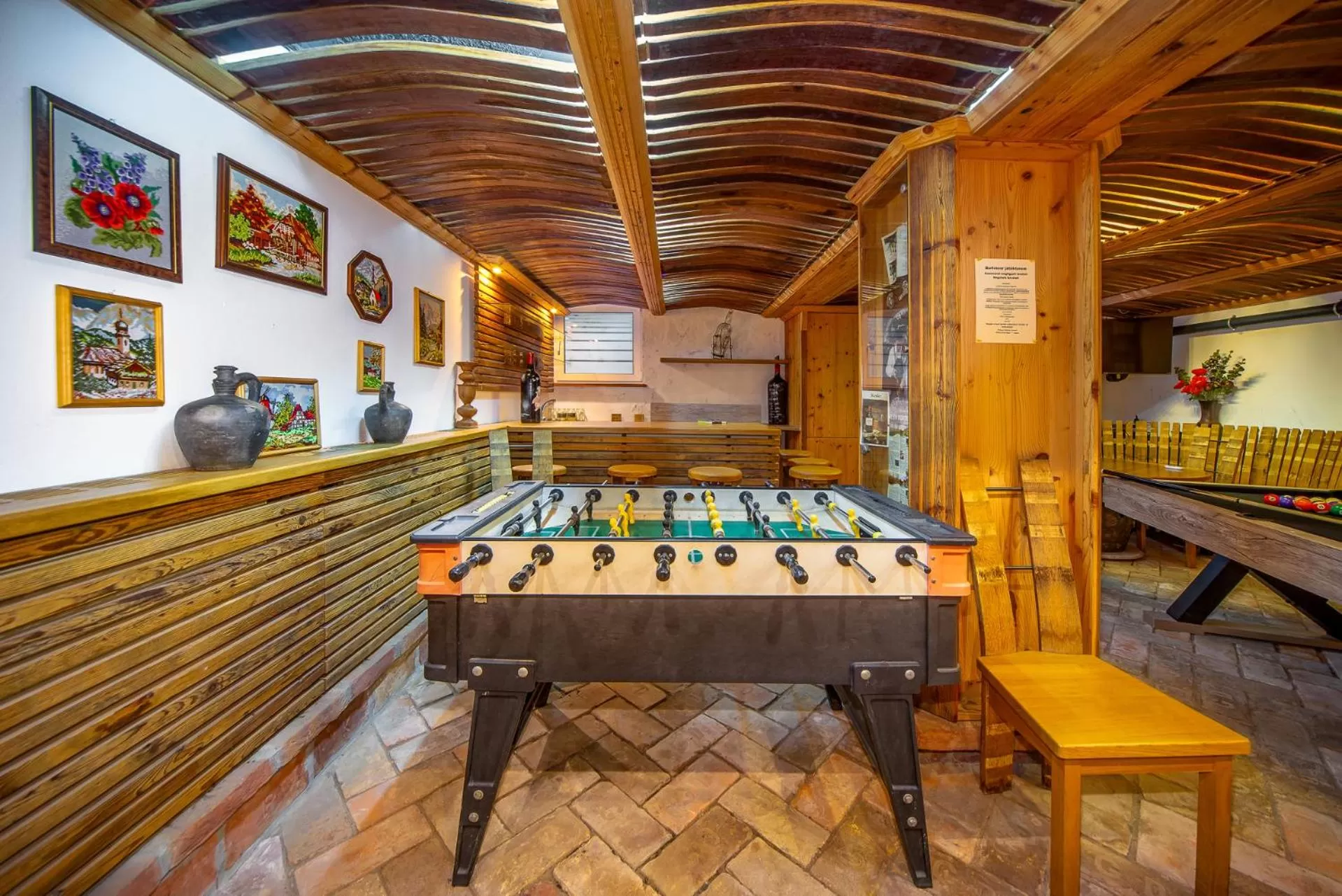 Game Room in Wellness Hotel Kager Harkány