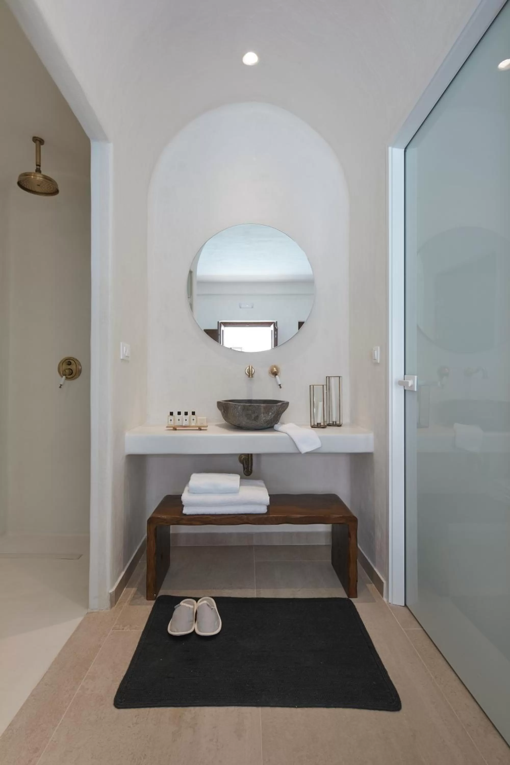 Bathroom in Winery Hotel 1870