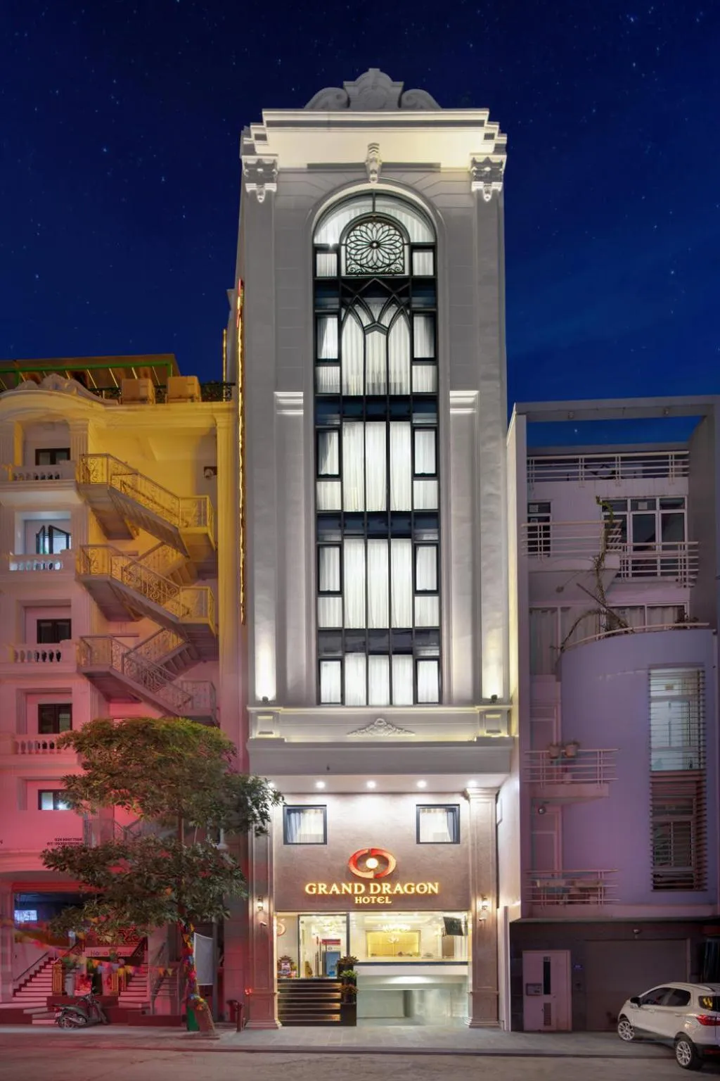 Property building in Grand Dragon Hotel Hanoi