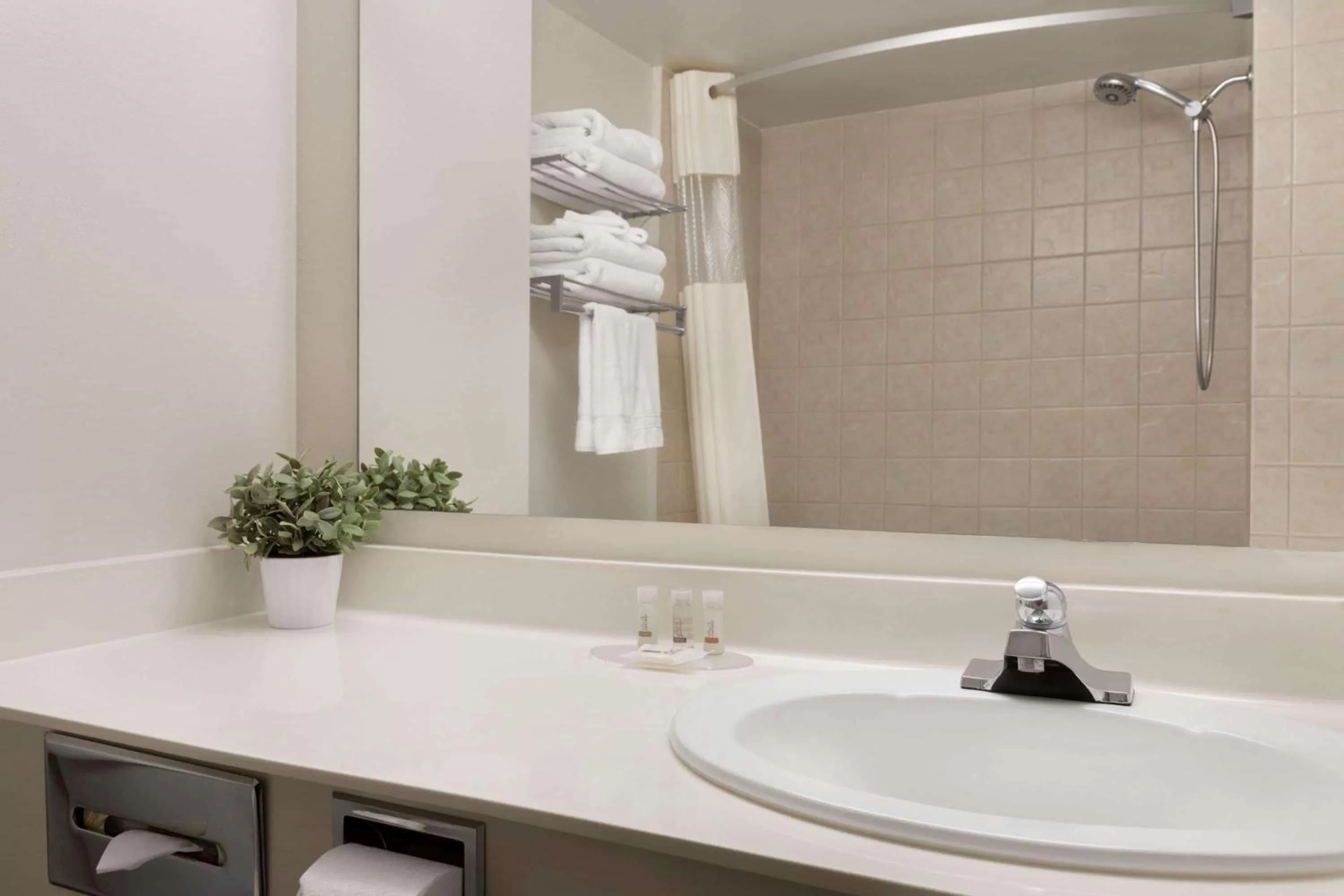 Bathroom in Days Inn by Wyndham Ottawa Airport