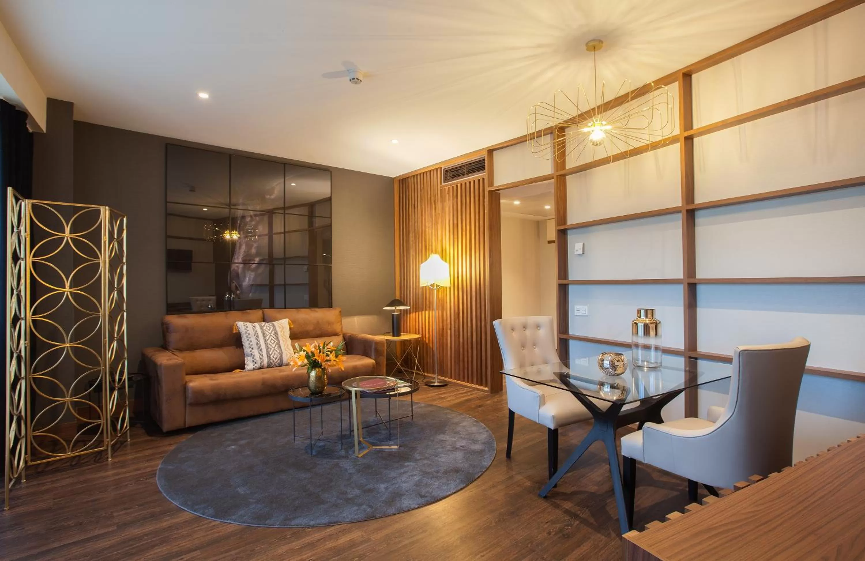 Living room in Hotel Tres Reyes Pamplona