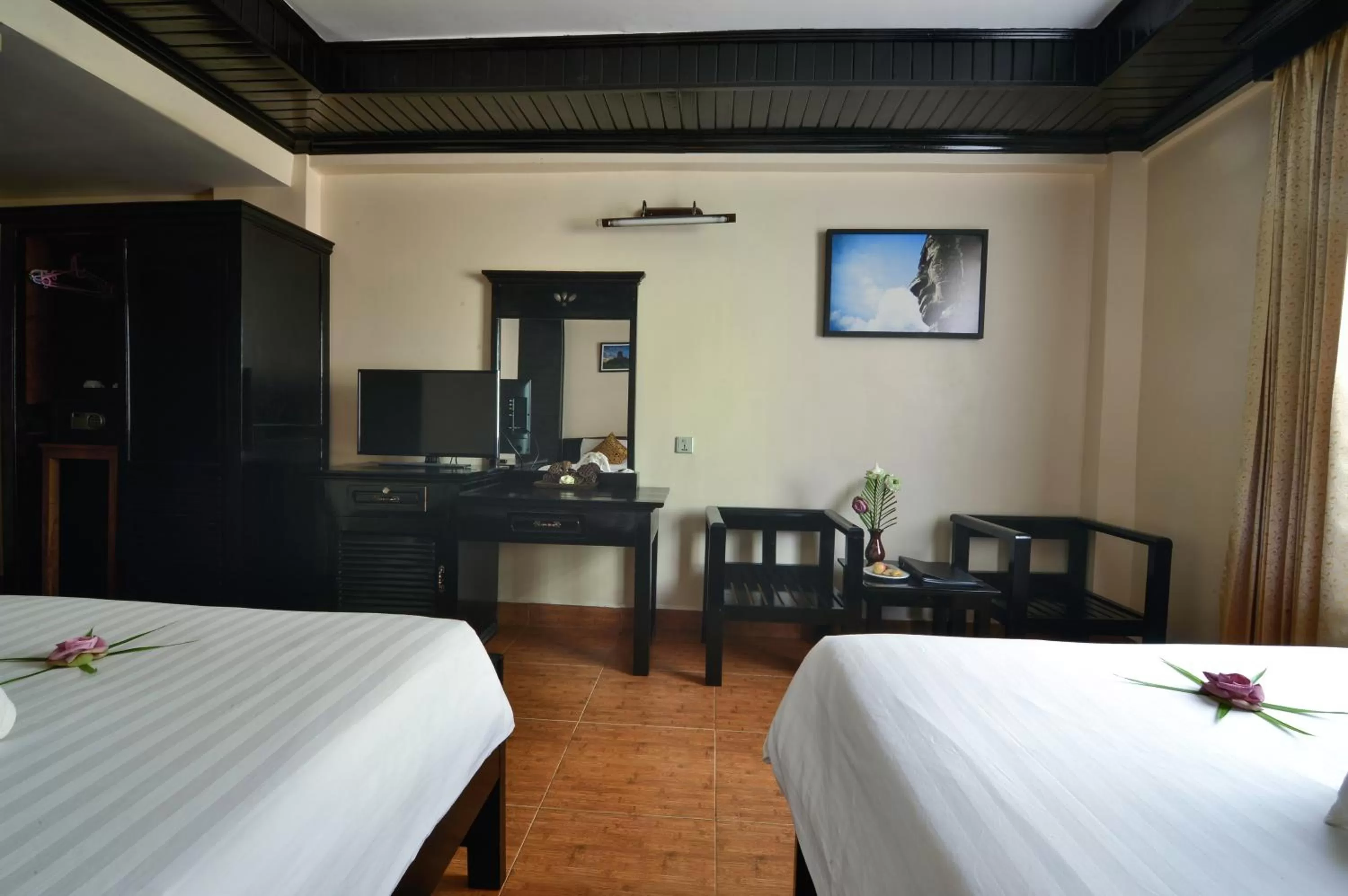 Bedroom, Bed in Angkor Pearl Hotel