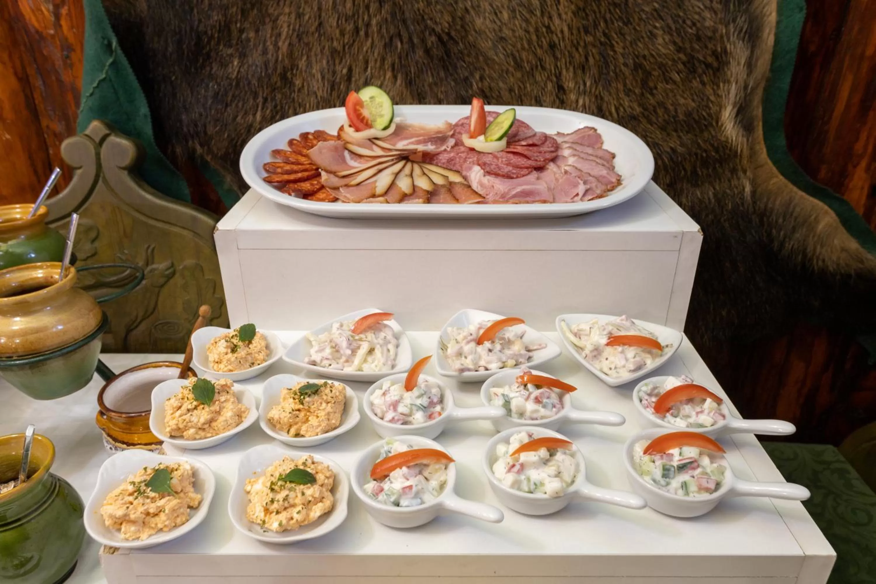 Buffet breakfast in Illés Hotel