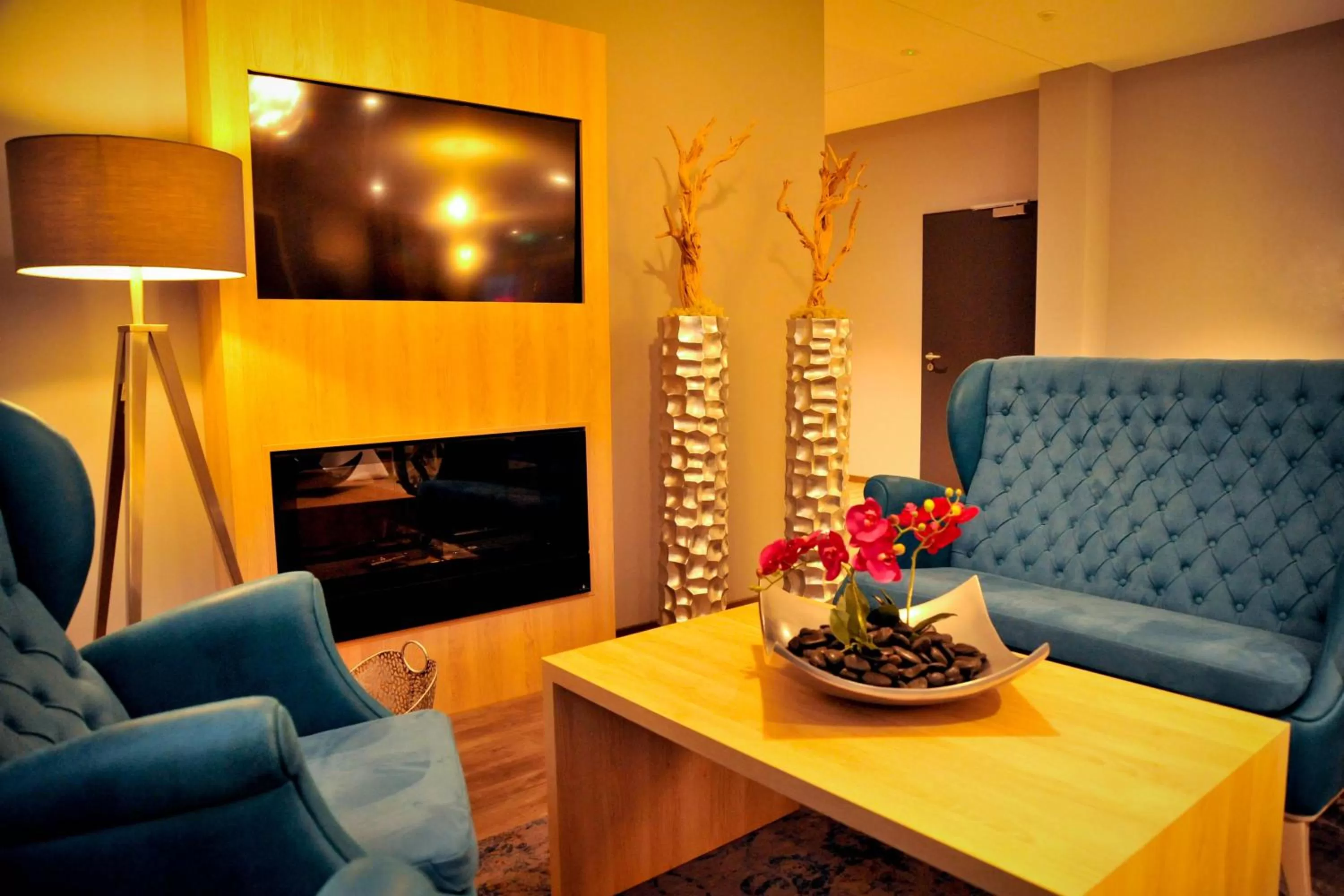 Lobby or reception in Centrale Hotel und Restaurant