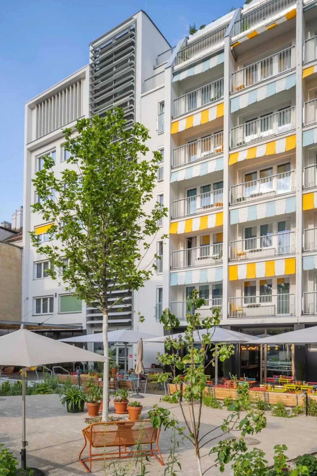 Property building in magdas HOTEL Vienna City - First Social Business HOTEL in Austria
