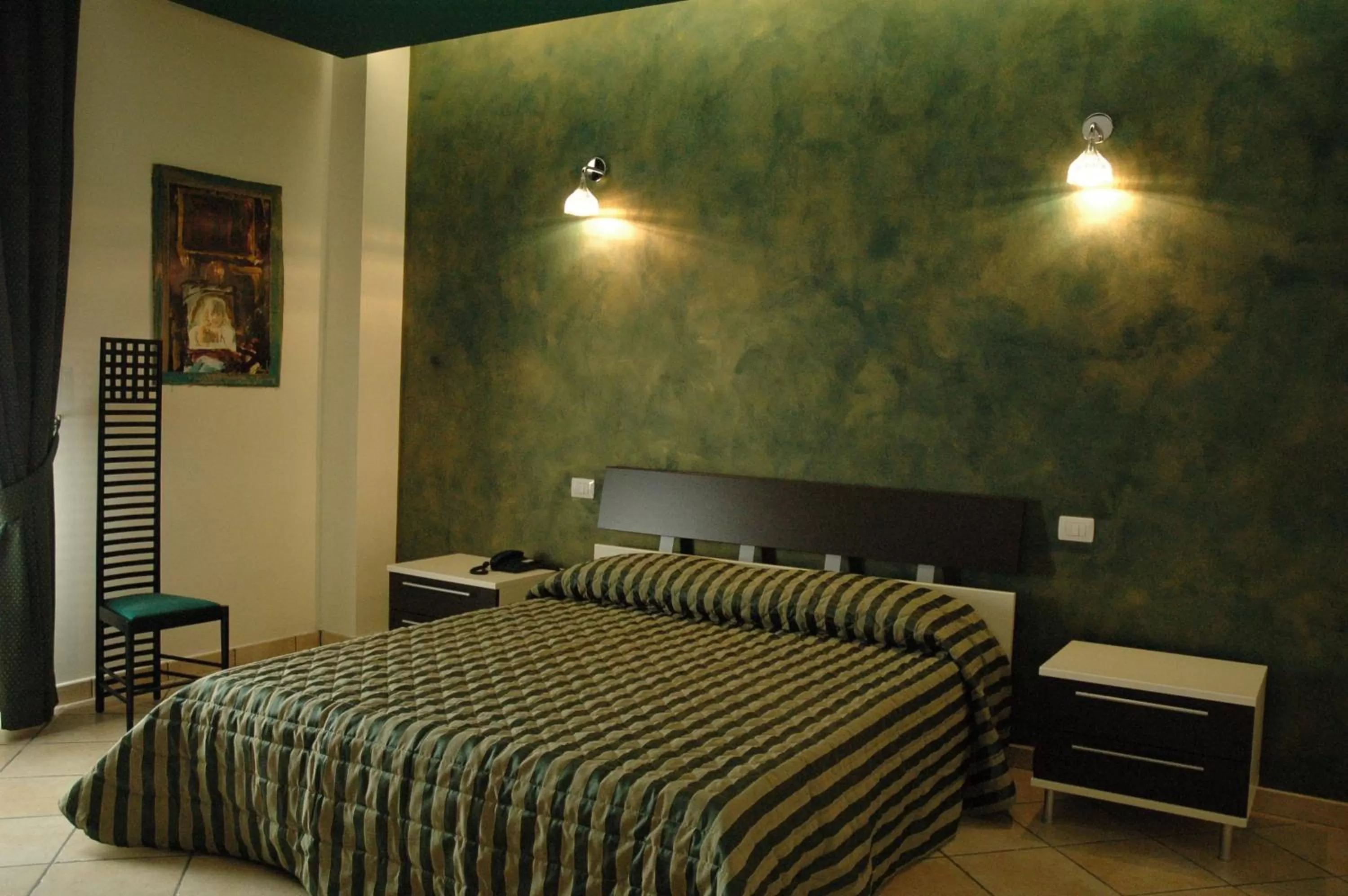 Seating area, Bed in Residenza Glave