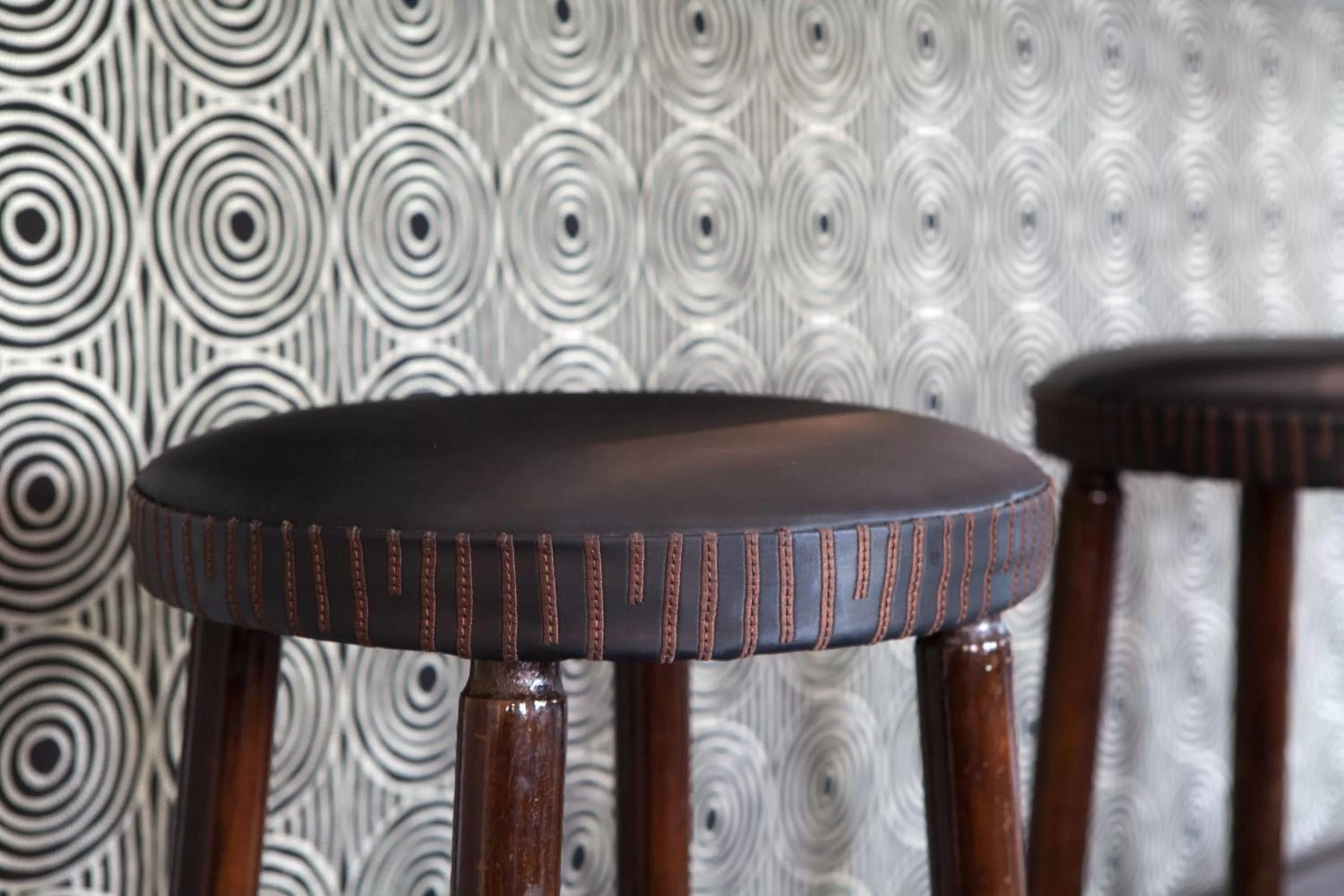 Decorative detail in Logis Hôtel Beauséjour Colmar