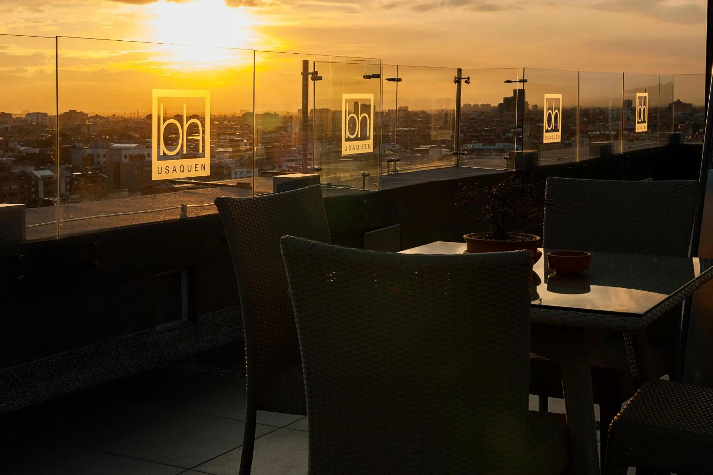 City view in Hotel bh Usaquén