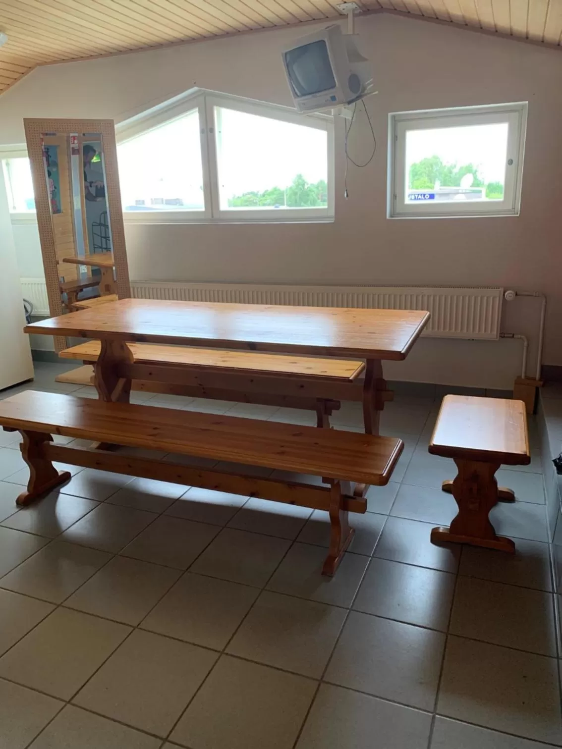 Seating area in Hotelli Uninen Kotka