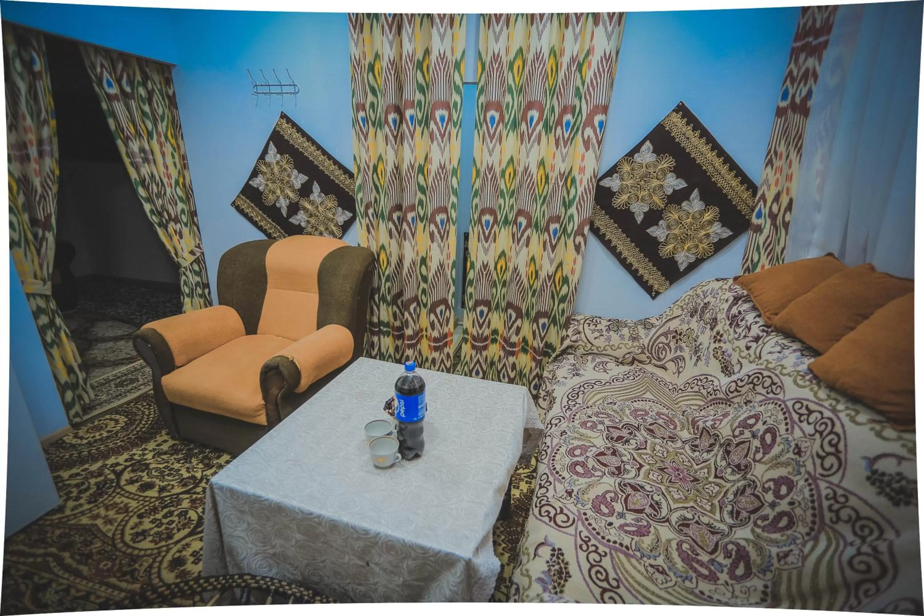 Bed, Seating Area in Hotel Uncle Kolya Boutique