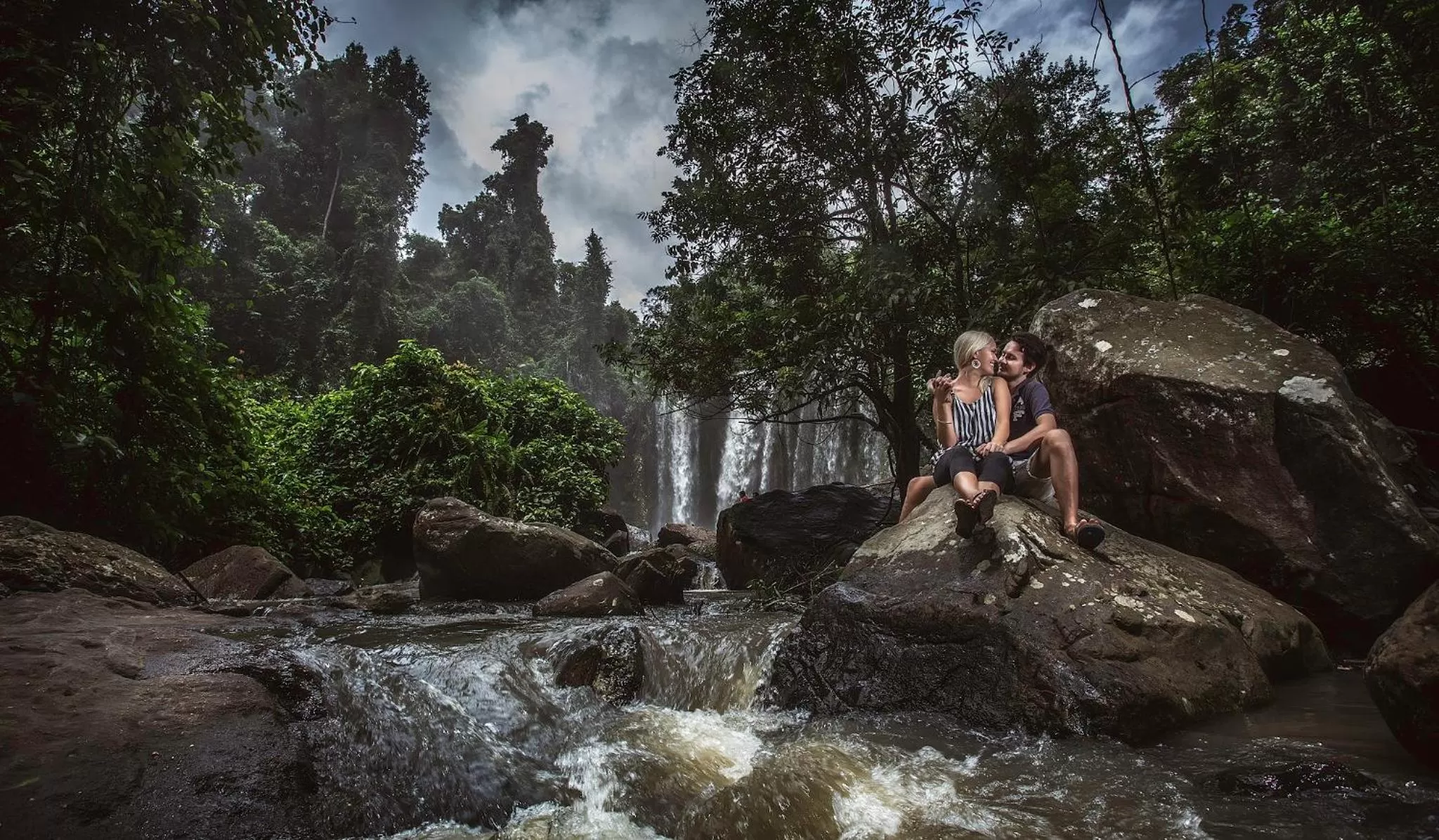 People in Heritage Suites Hotel