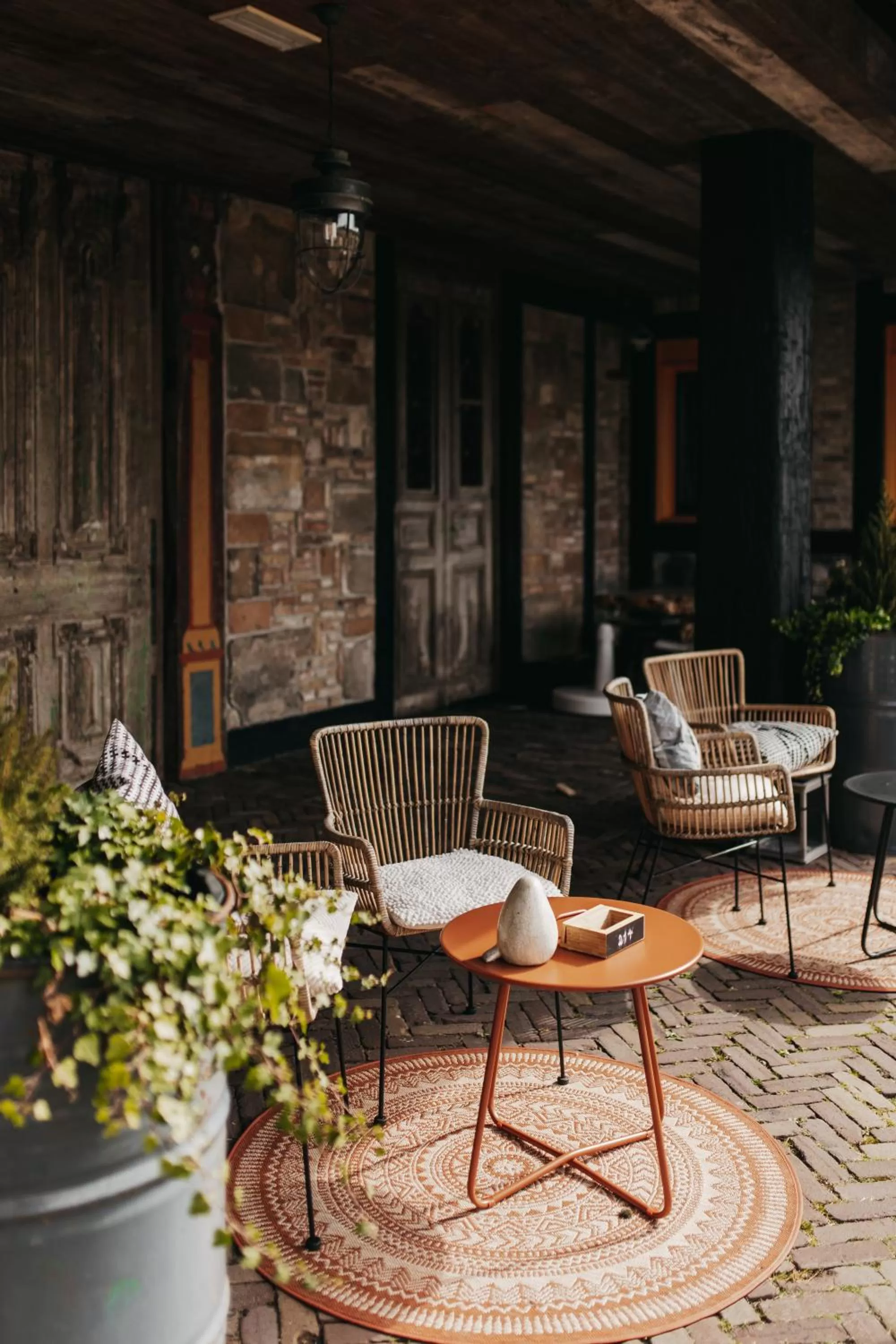 Patio in Hotel Inn Salland