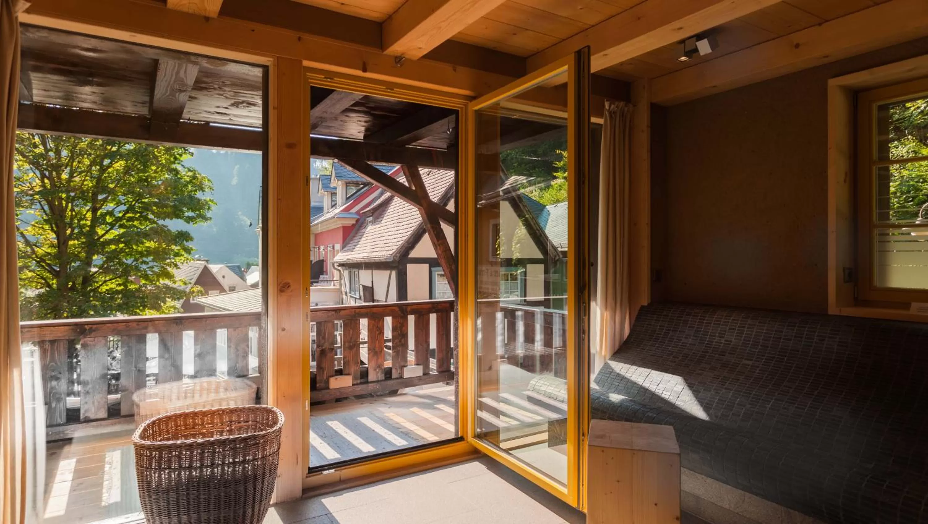 Sauna in Bio-Hotel Zur Mühle