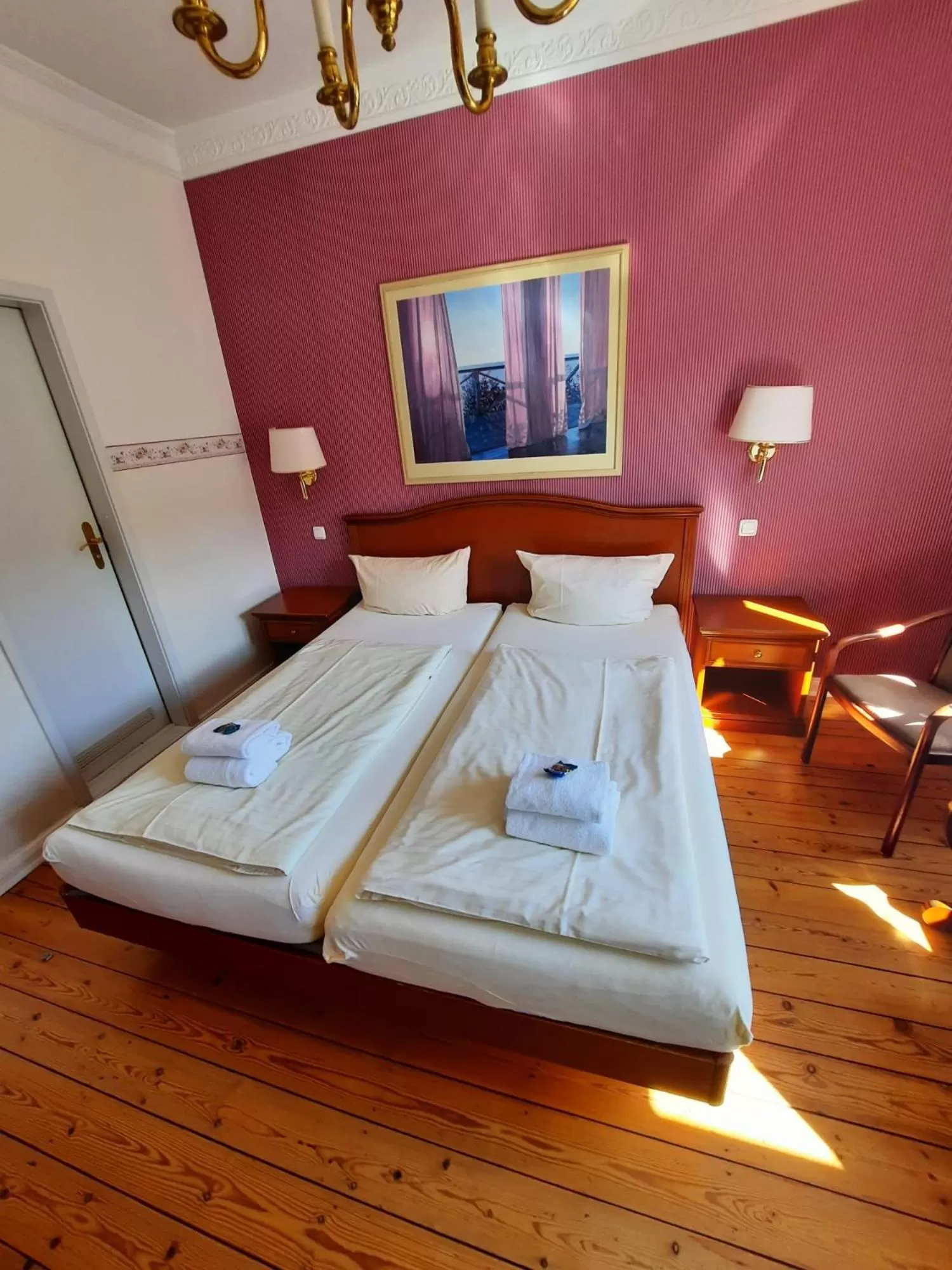 Photo of the whole room, Bed in Landhaus Bode