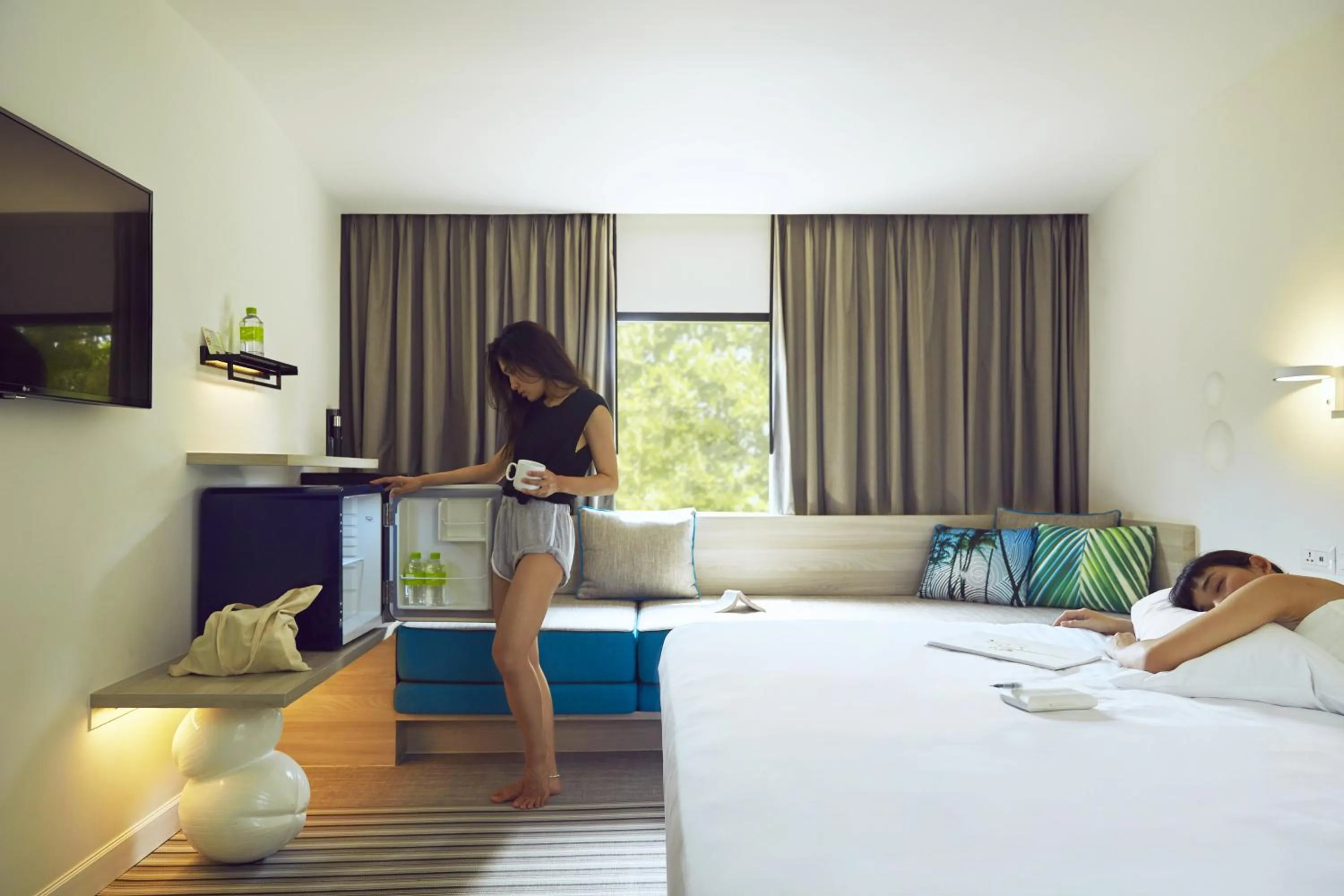 Photo of the whole room, Bed in COSI Samui Chaweng Beach - SHA Plus