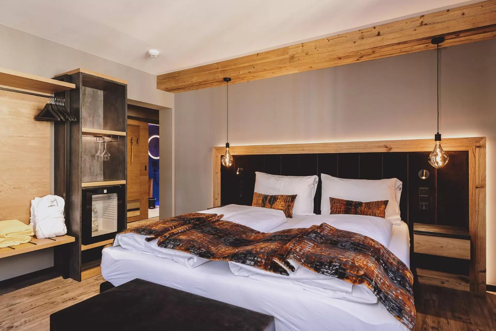 Photo of the whole room, Bed in POST POST Hotel - Alpine Boutique Hotel & Spa