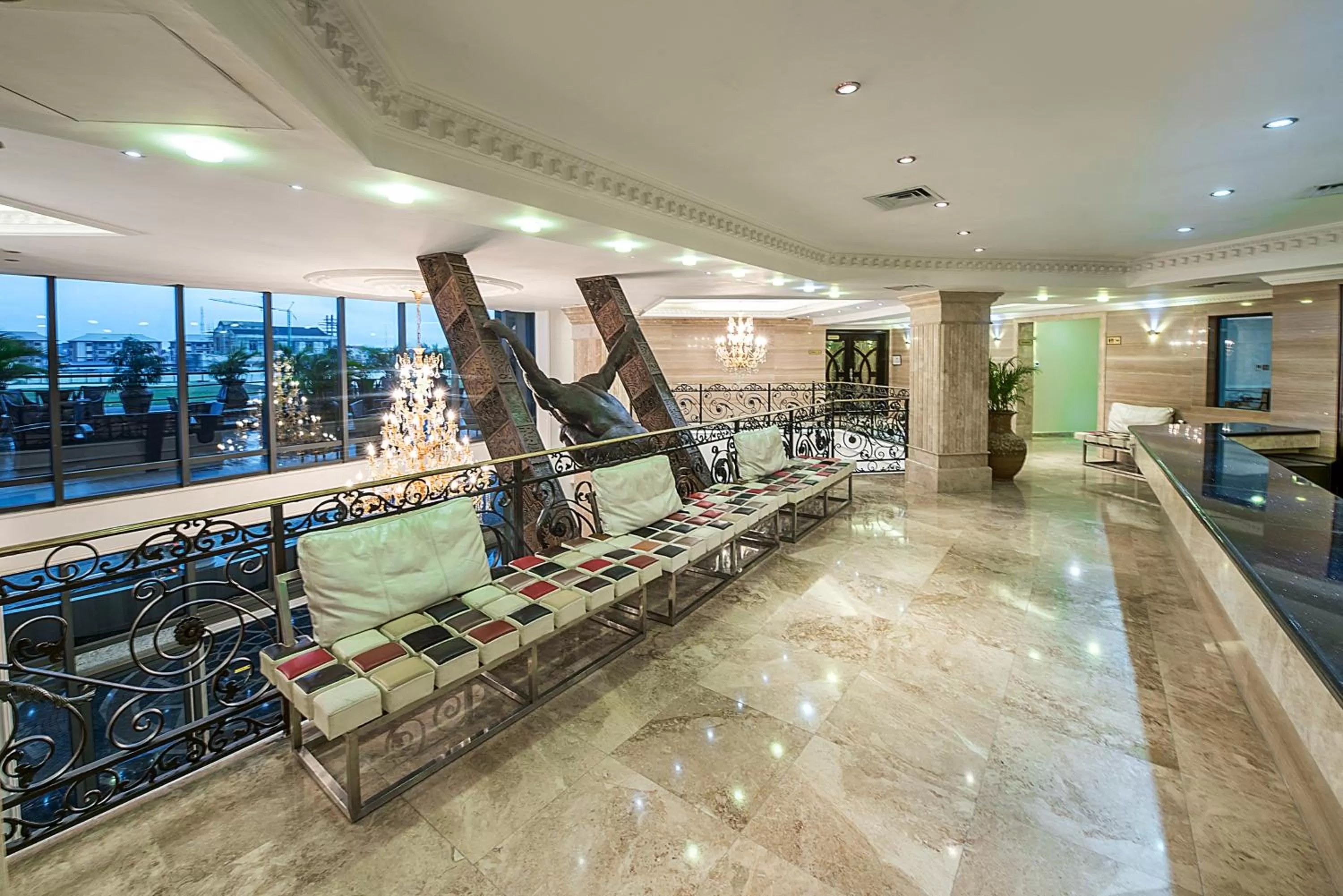 Lobby or reception in The Lilygate Lagos