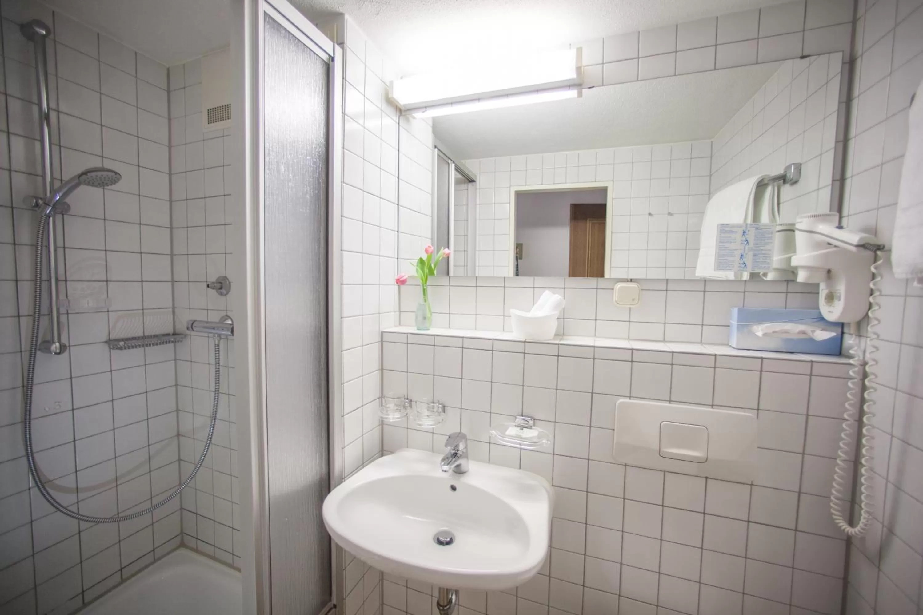 Bathroom in Hotel Wilder Mann