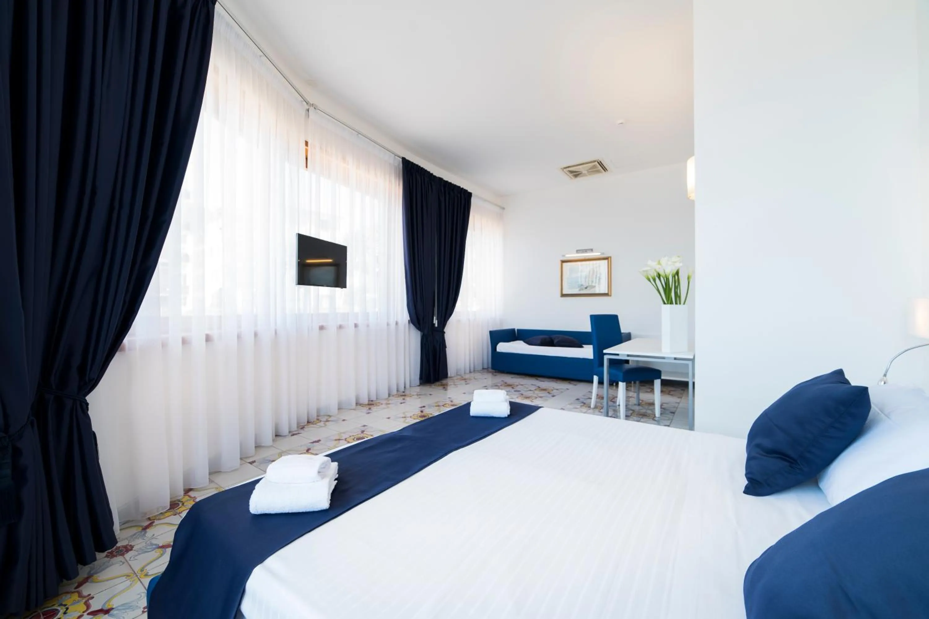 Bed in Hotel Sole Splendid