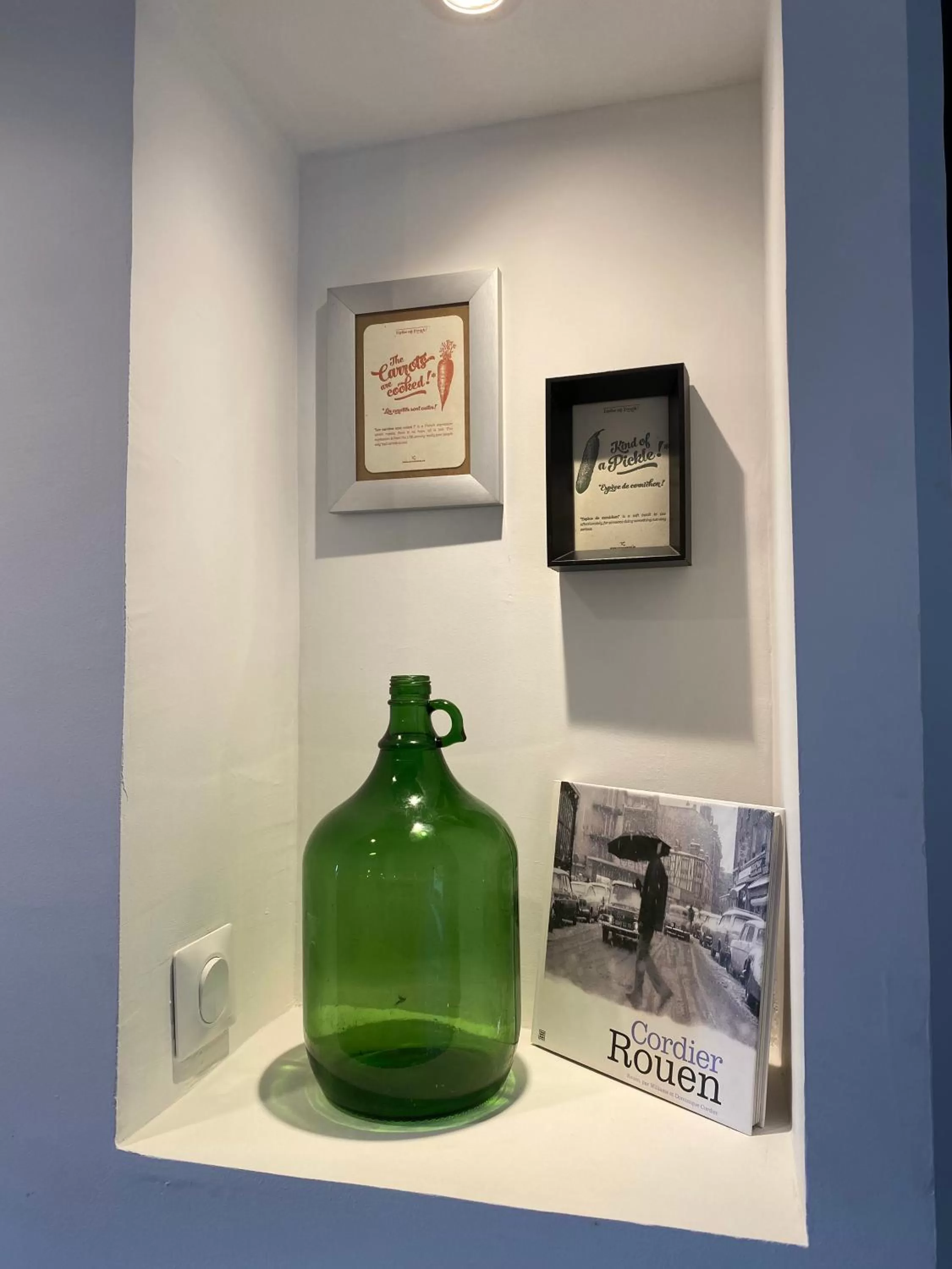 Decorative detail in La folie douce, votre gîte brocante, sport et nature