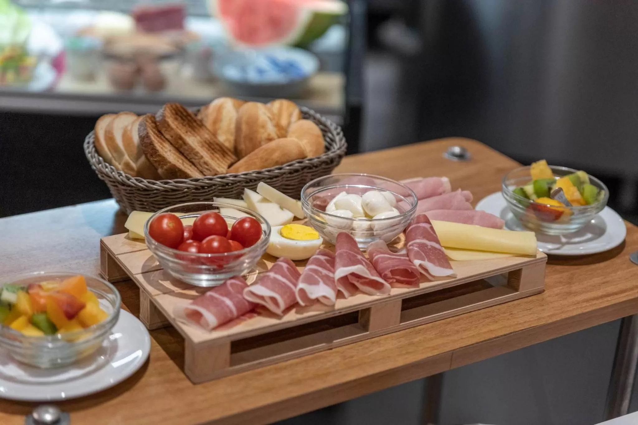 Food in Trevi Palace Hotel