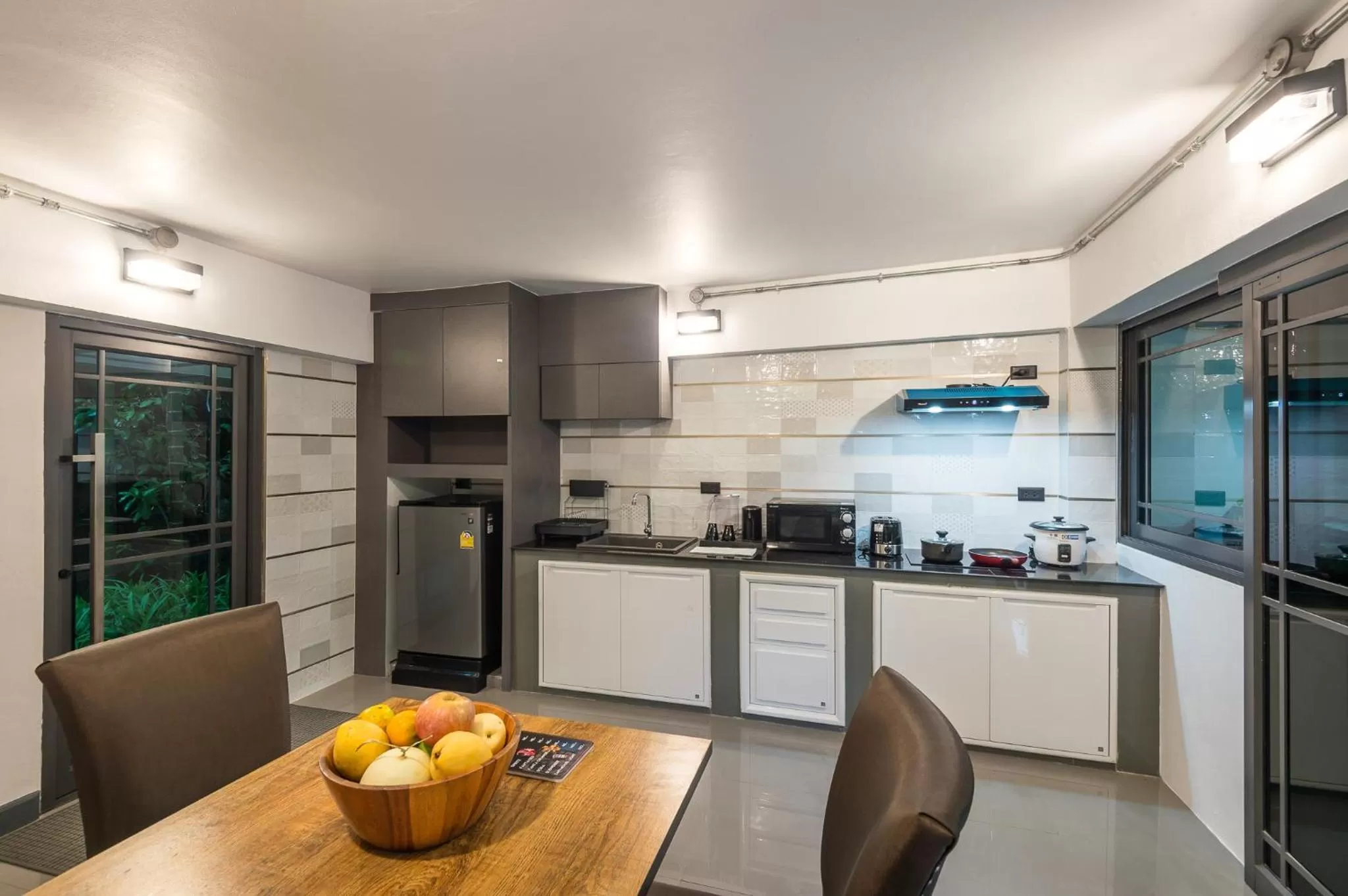 Kitchen or kitchenette in Loy Chalet