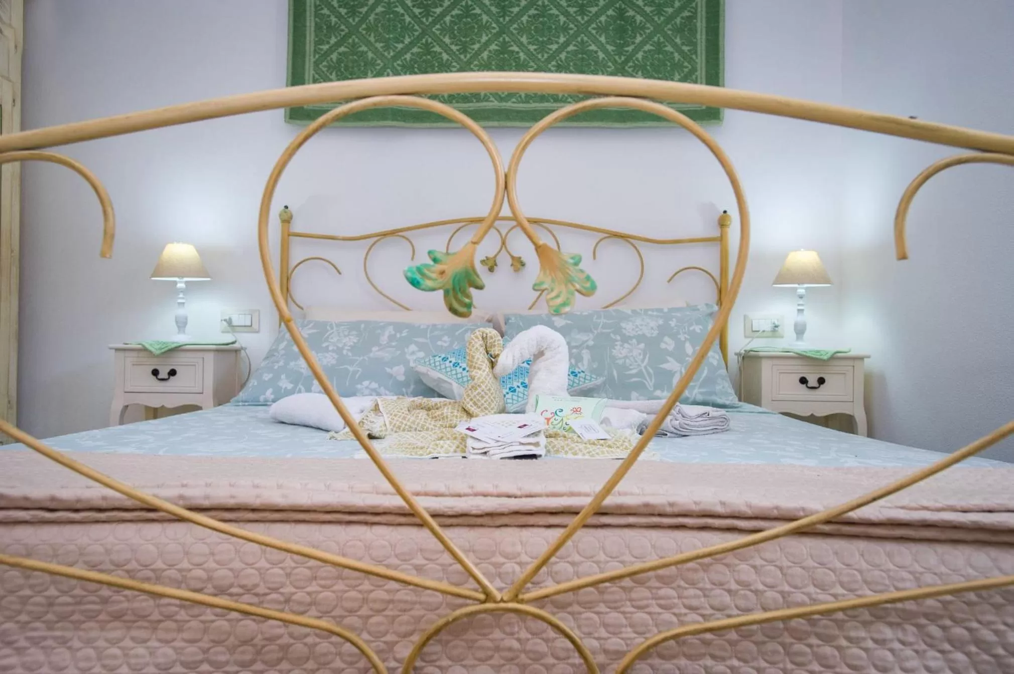 Bed in Holiday Room Sa Tebia