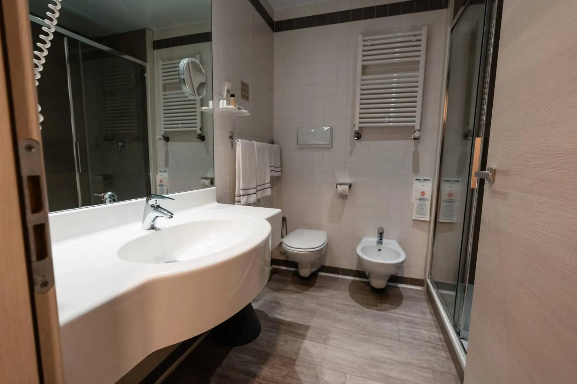 Bathroom in Hotel Ristorante I Castelli