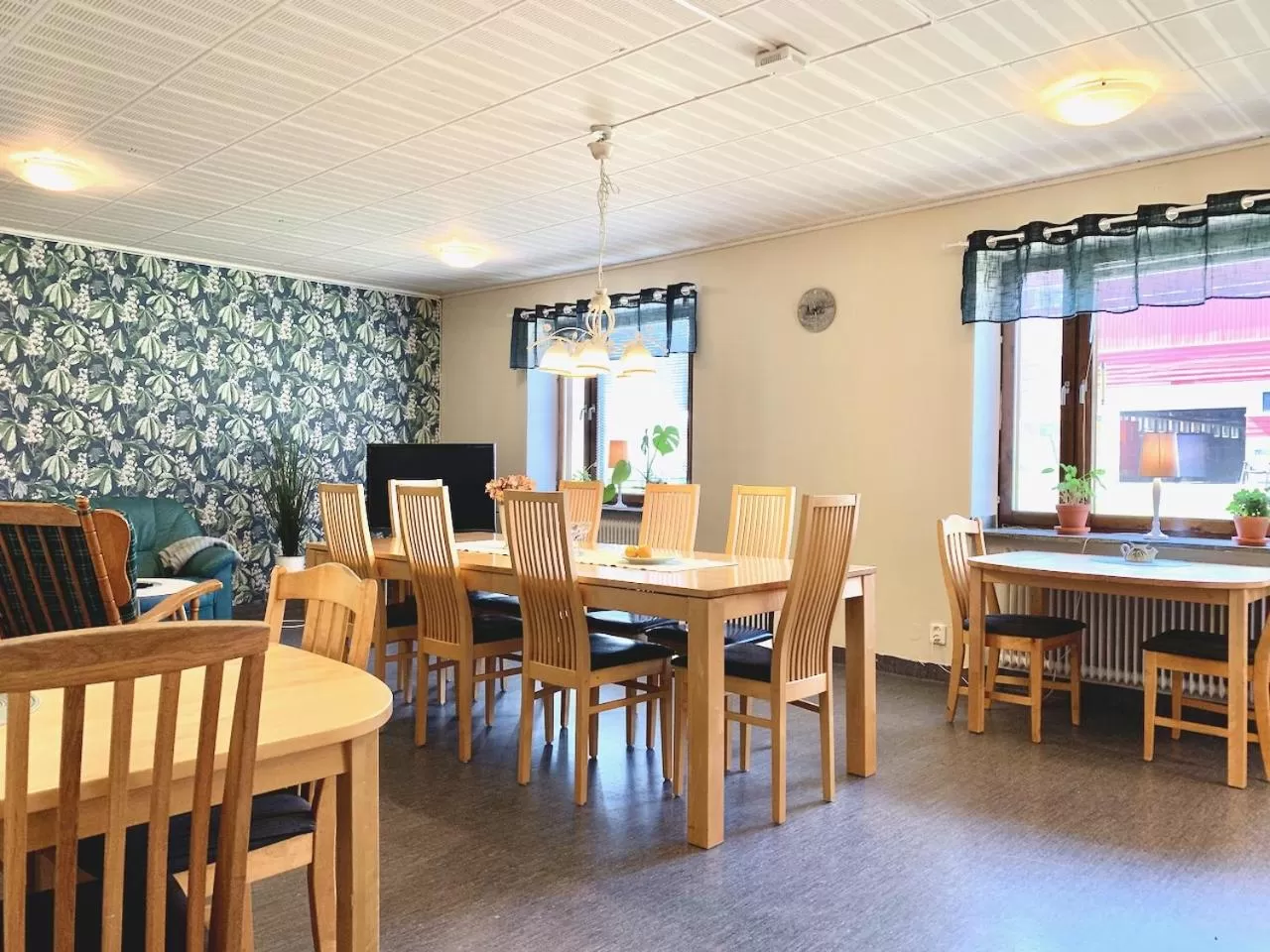 Living room in Tornedalens B&B