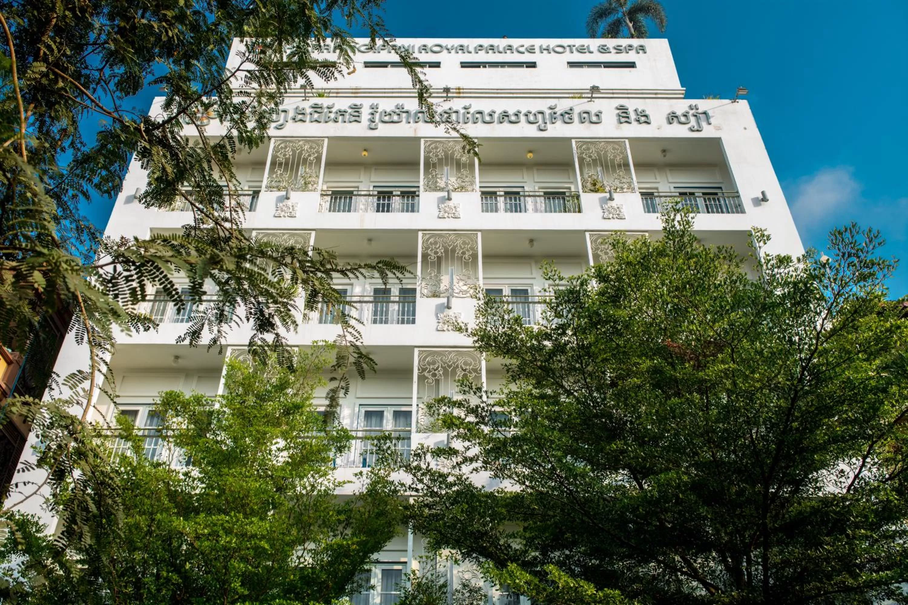 Bird's eye view in The Frangipani Royal Palace Hotel