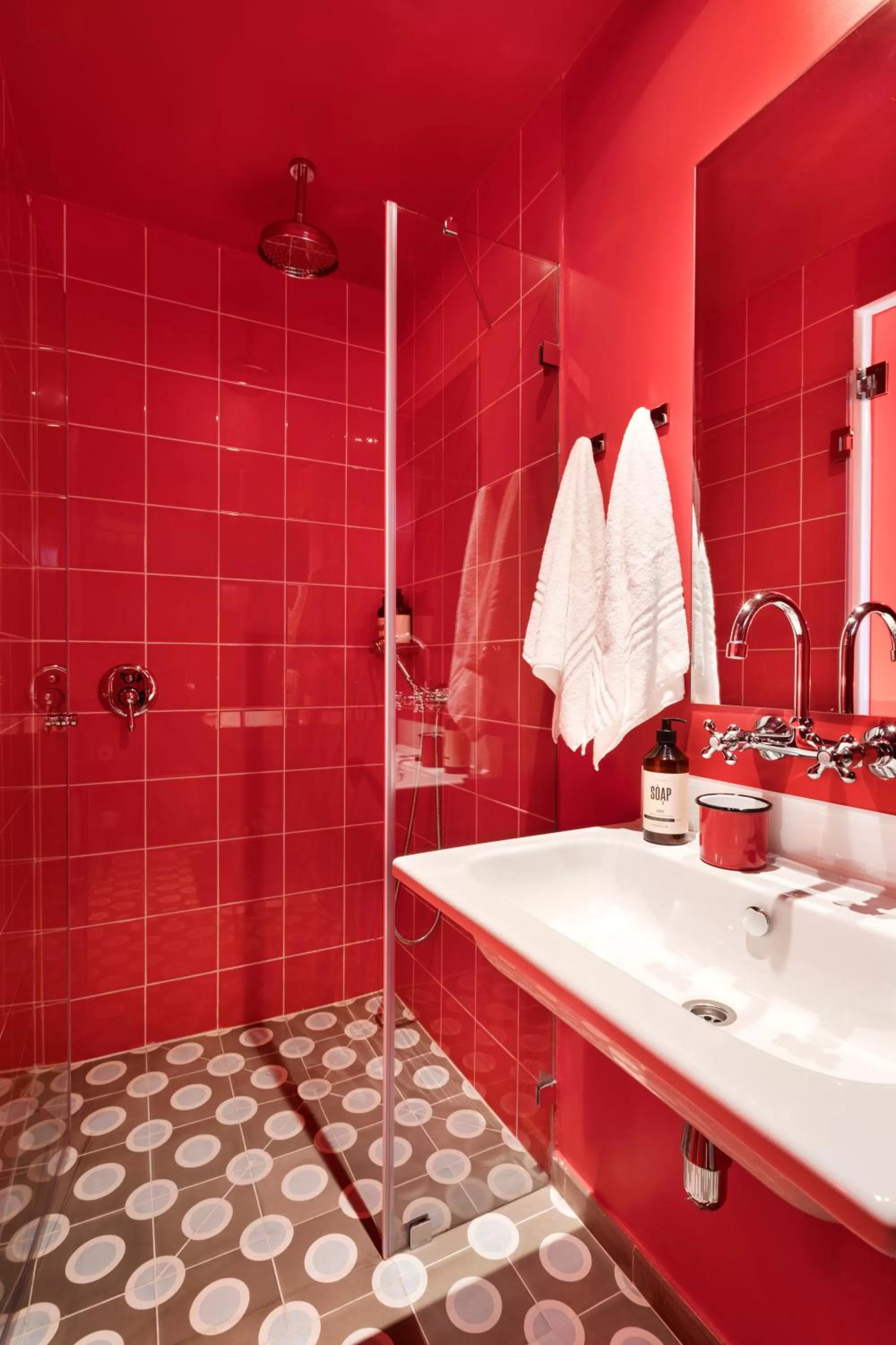 Bathroom in Dave Gordon, a member of Brown Hotels
