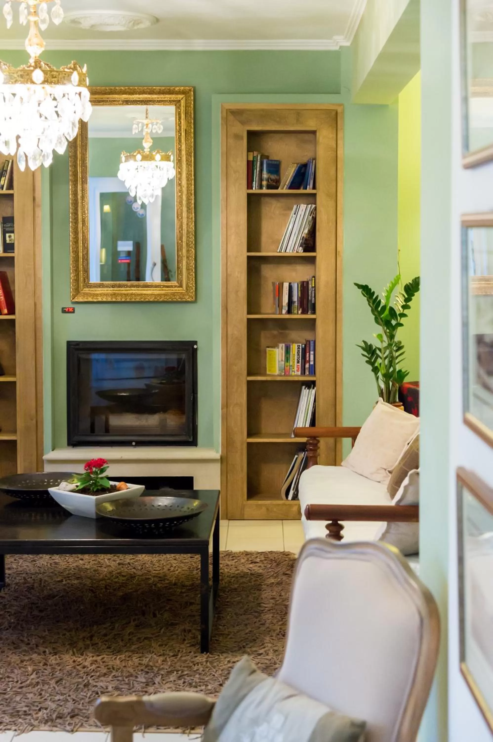 Decorative detail in Ikaros Art Hotel