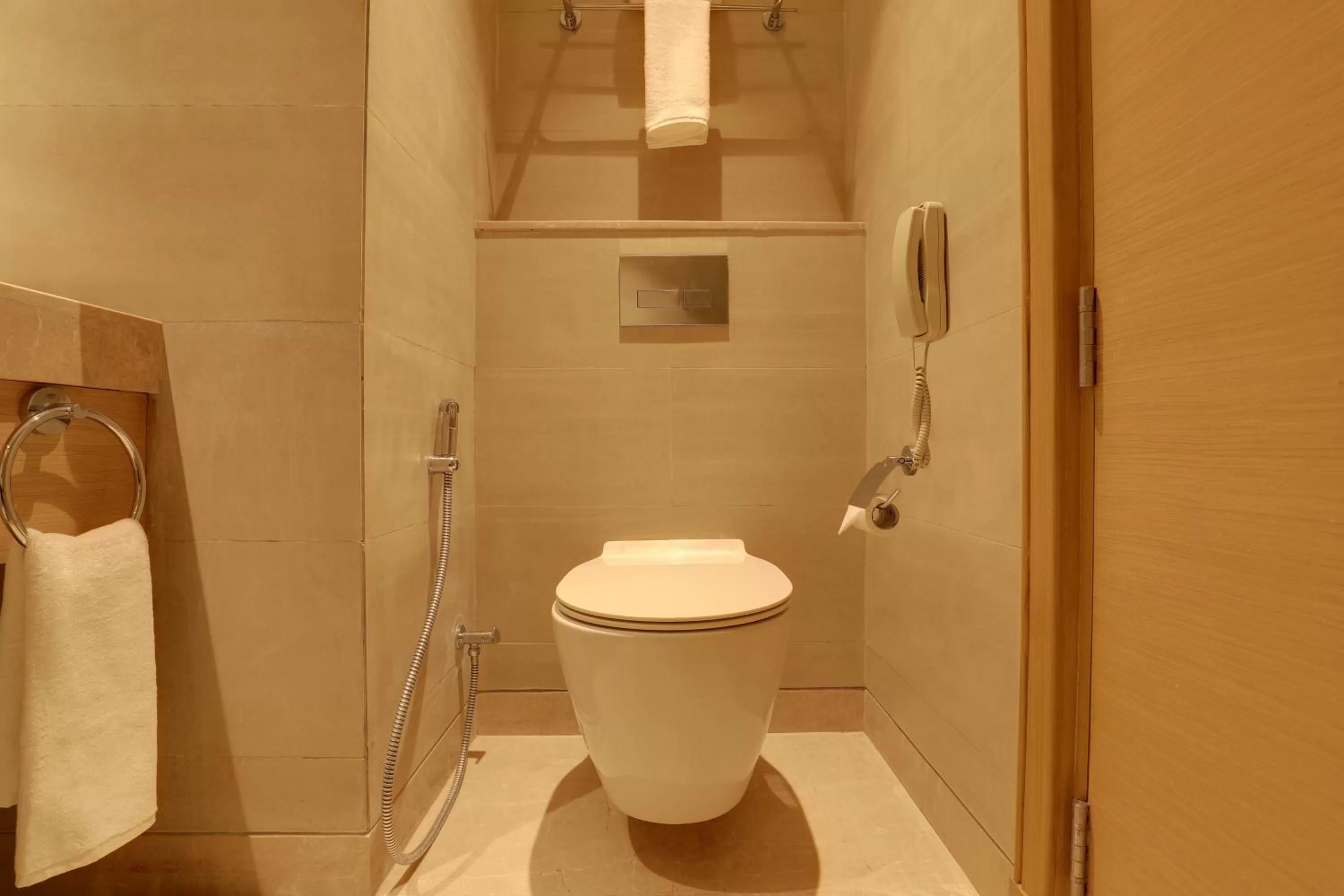 Bathroom in Lemon Tree Hotel, Jhansi