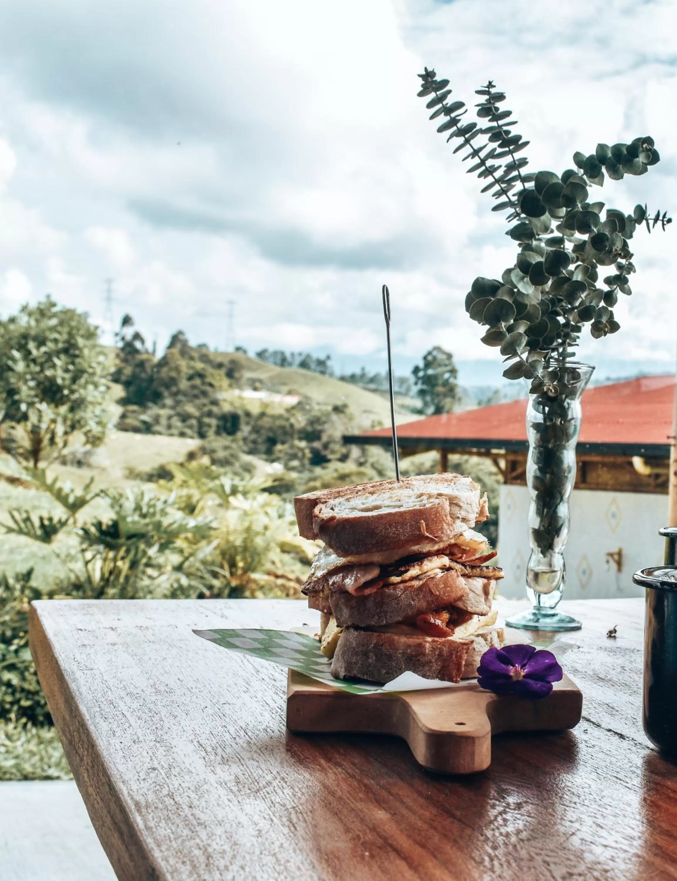 Breakfast in Ecohotel Monte Tierra Habitaciones y Glamping