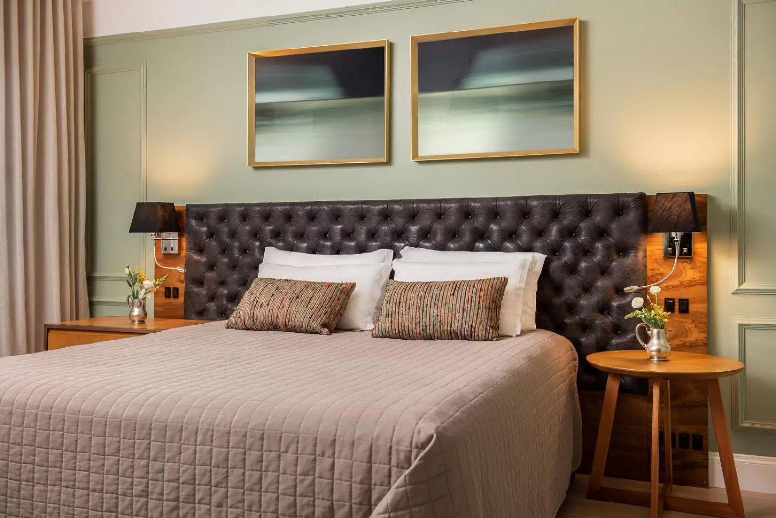 Bed in Hotel Casacurta