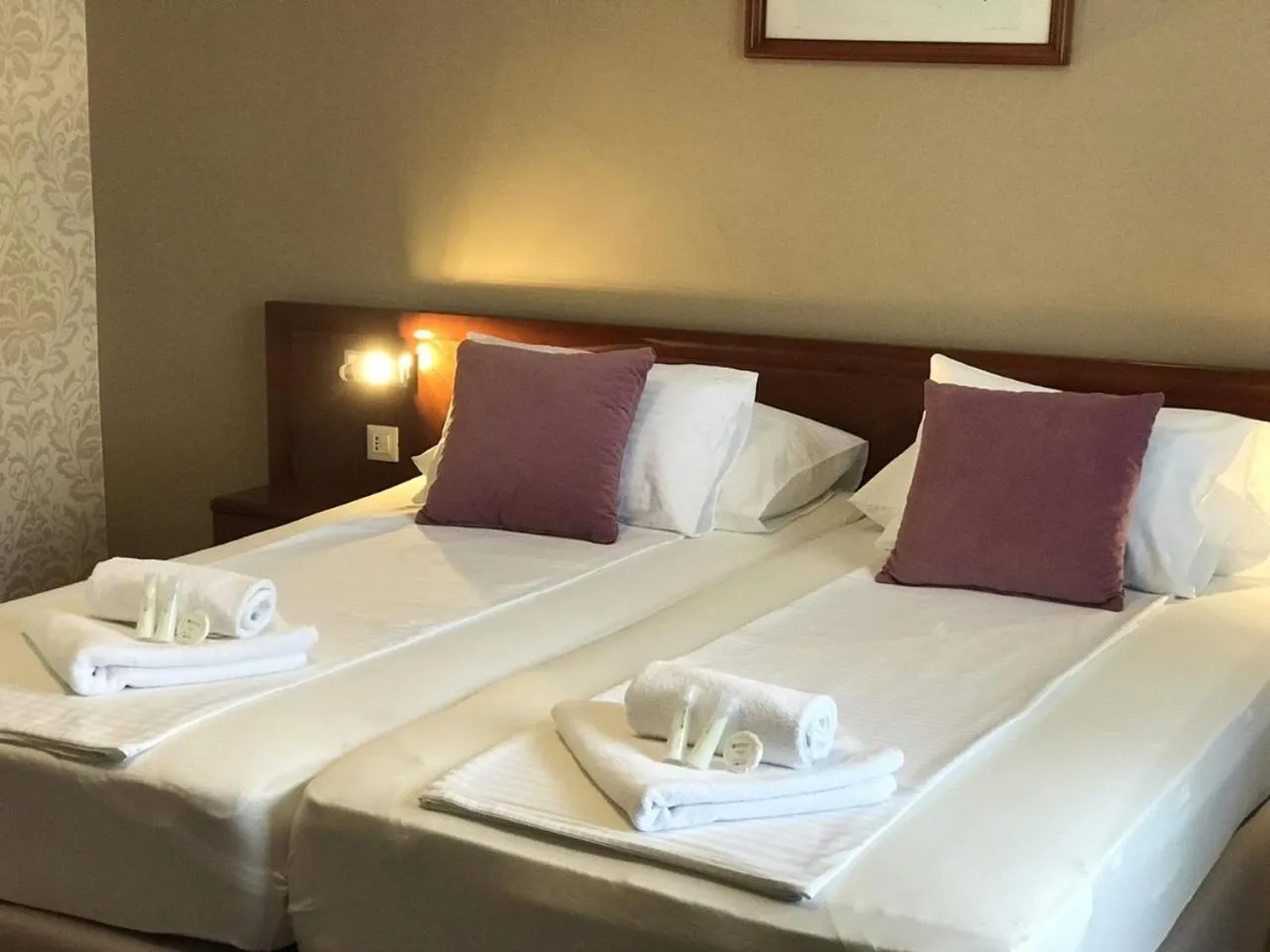 Bed in Hotel Bristol