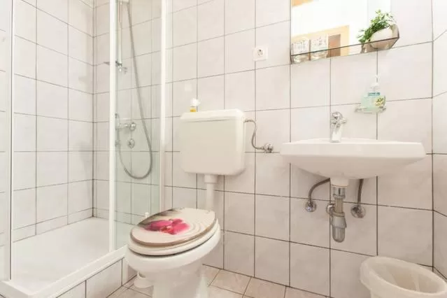 Shower in Bed and Breakfast Špelca