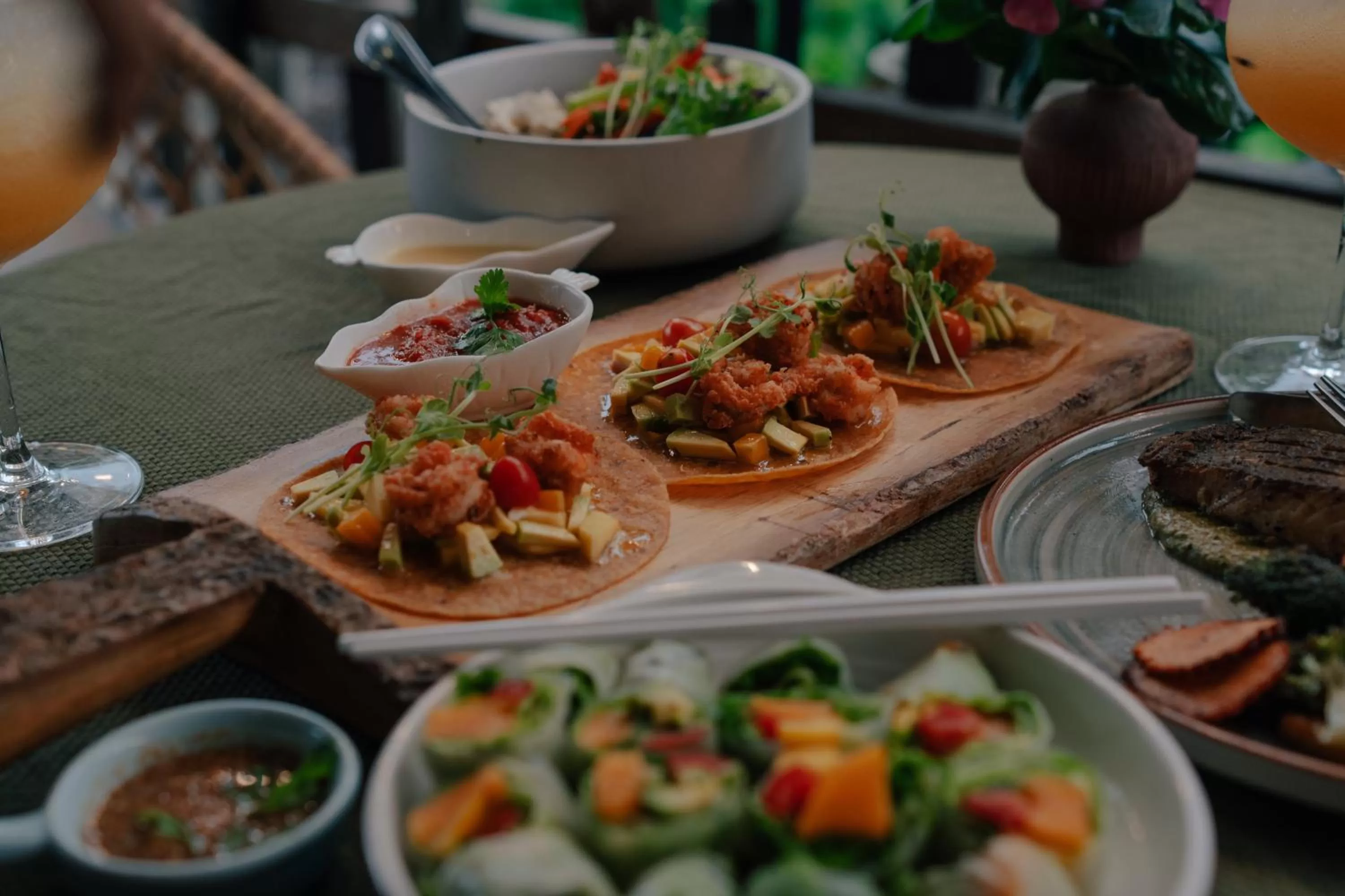 Food and drinks in The Spa Koh Chang Resort