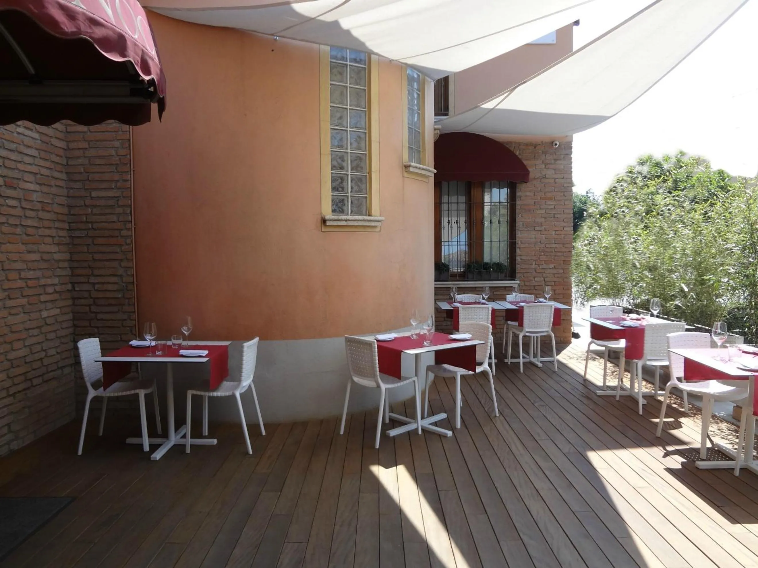Patio in Hotel Noce