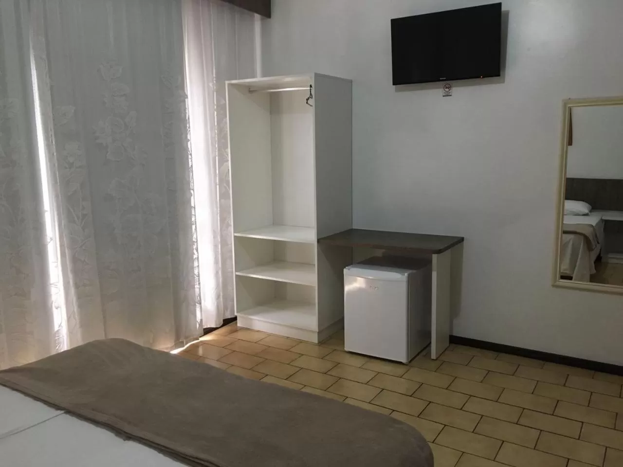 Bed in Hotel Luz do Sol