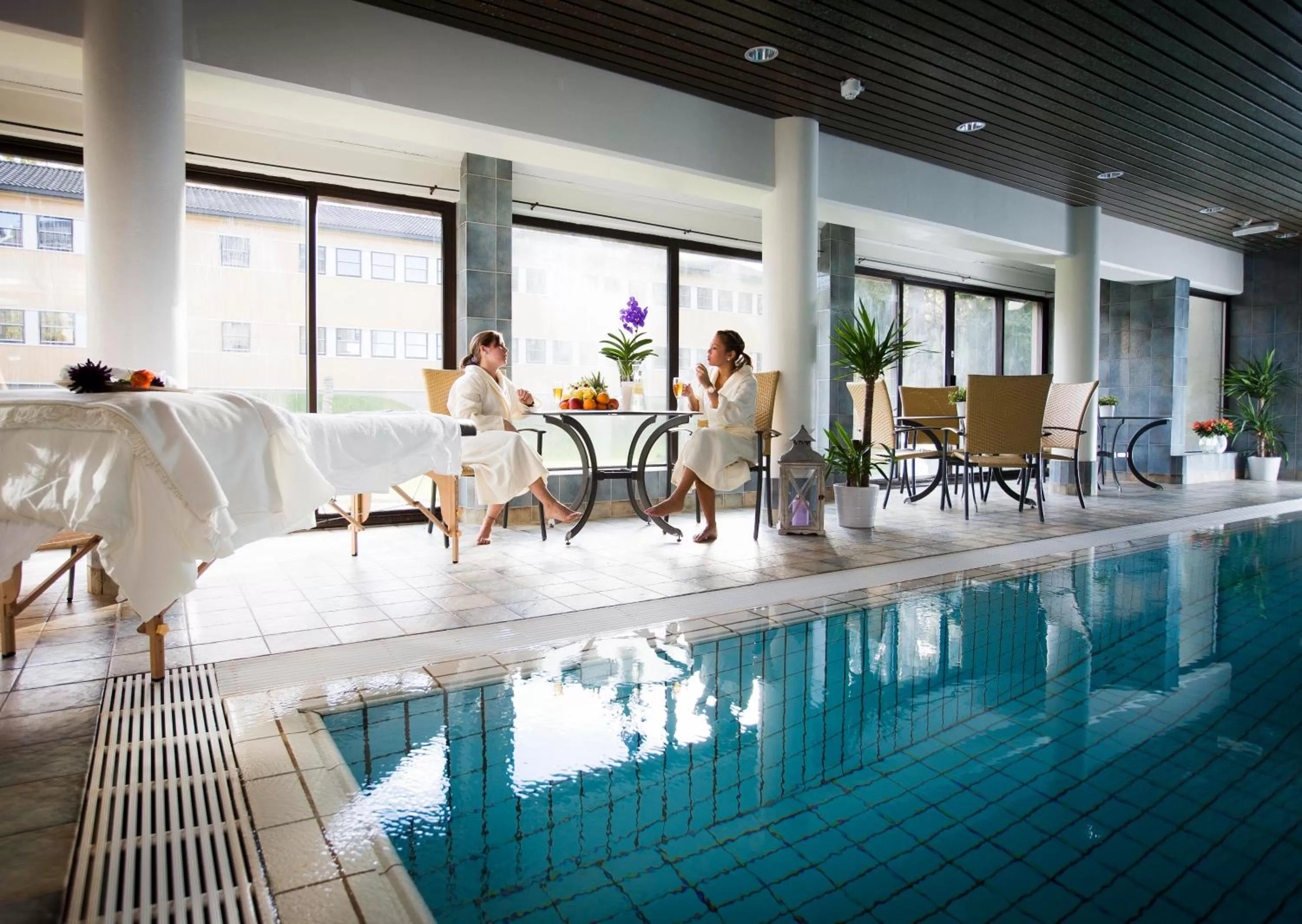 Spa and wellness centre/facilities in Vinger Hotell