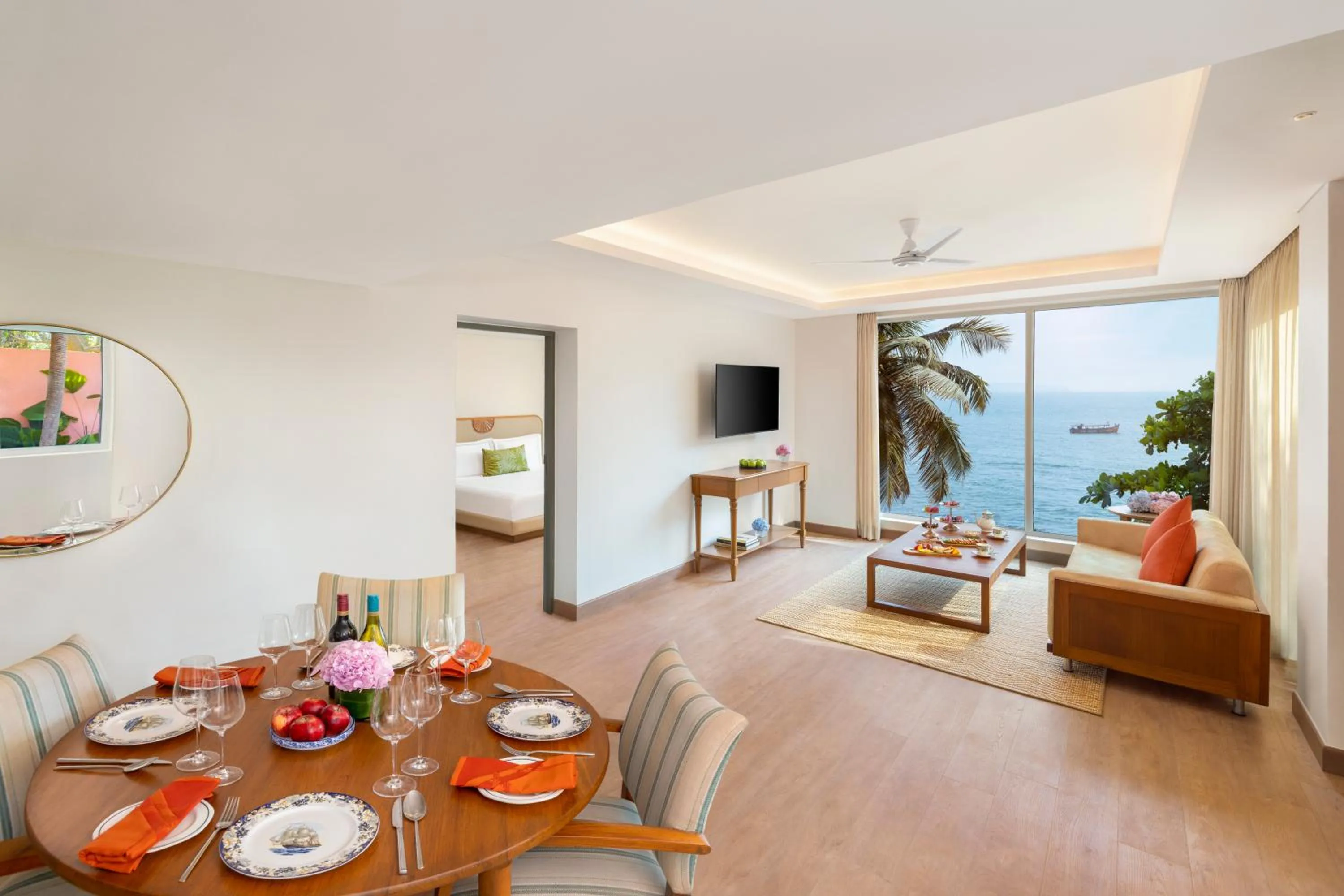 Sea view in Taj Cidade de Goa Heritage, Goa