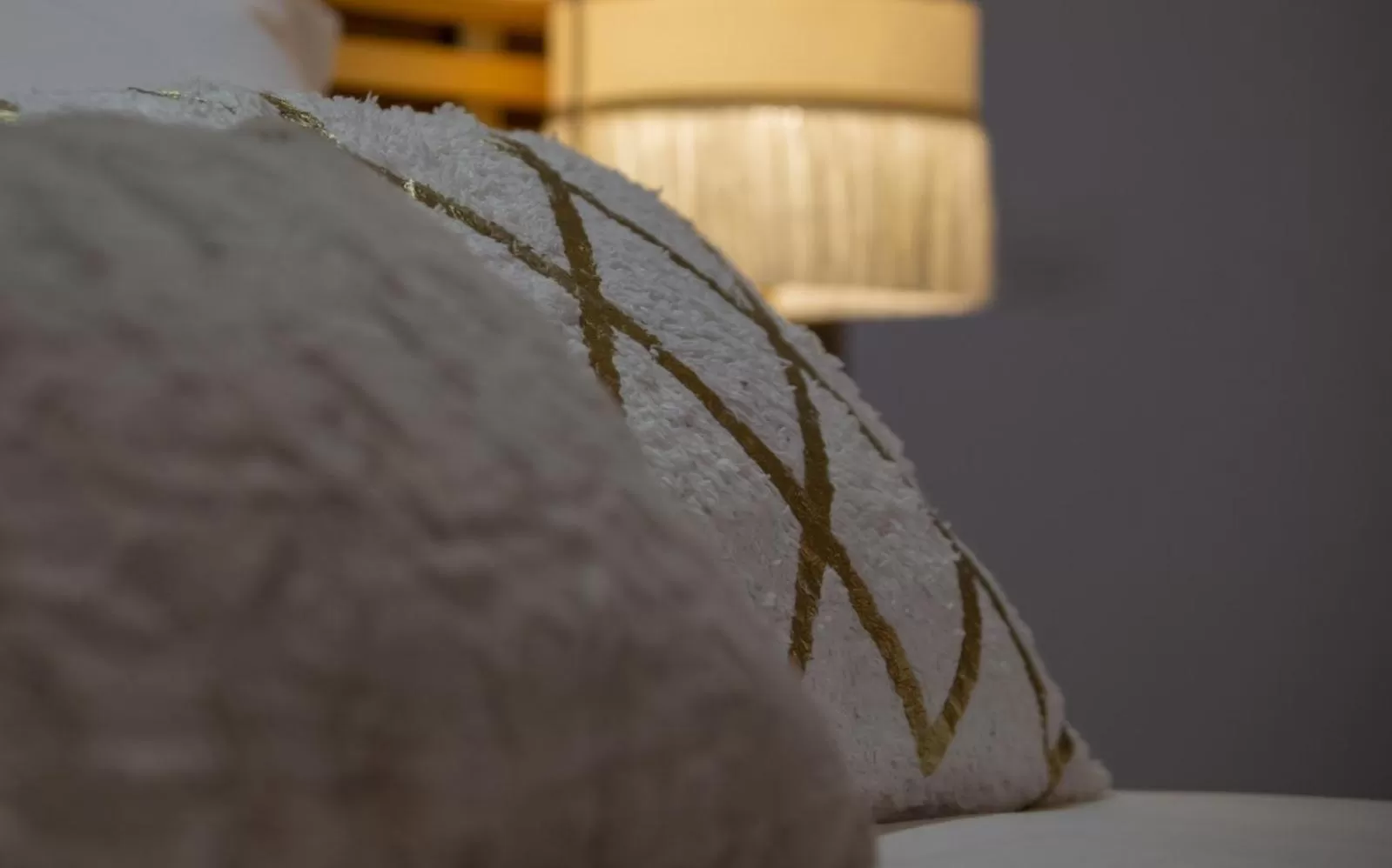 Decorative detail, Bed in La Piazzetta Suite