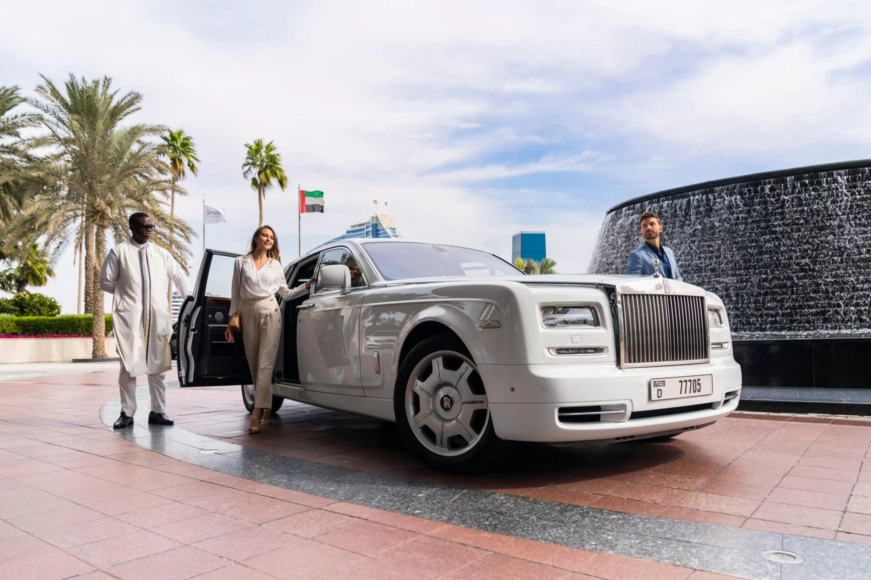 shuttle in Jumeirah Burj Al Arab Dubai