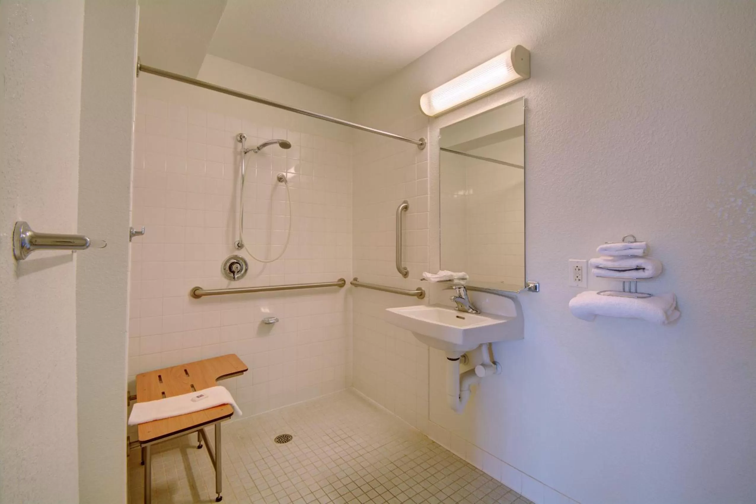 Bathroom in Motel 6-Wethersfield, CT - Hartford