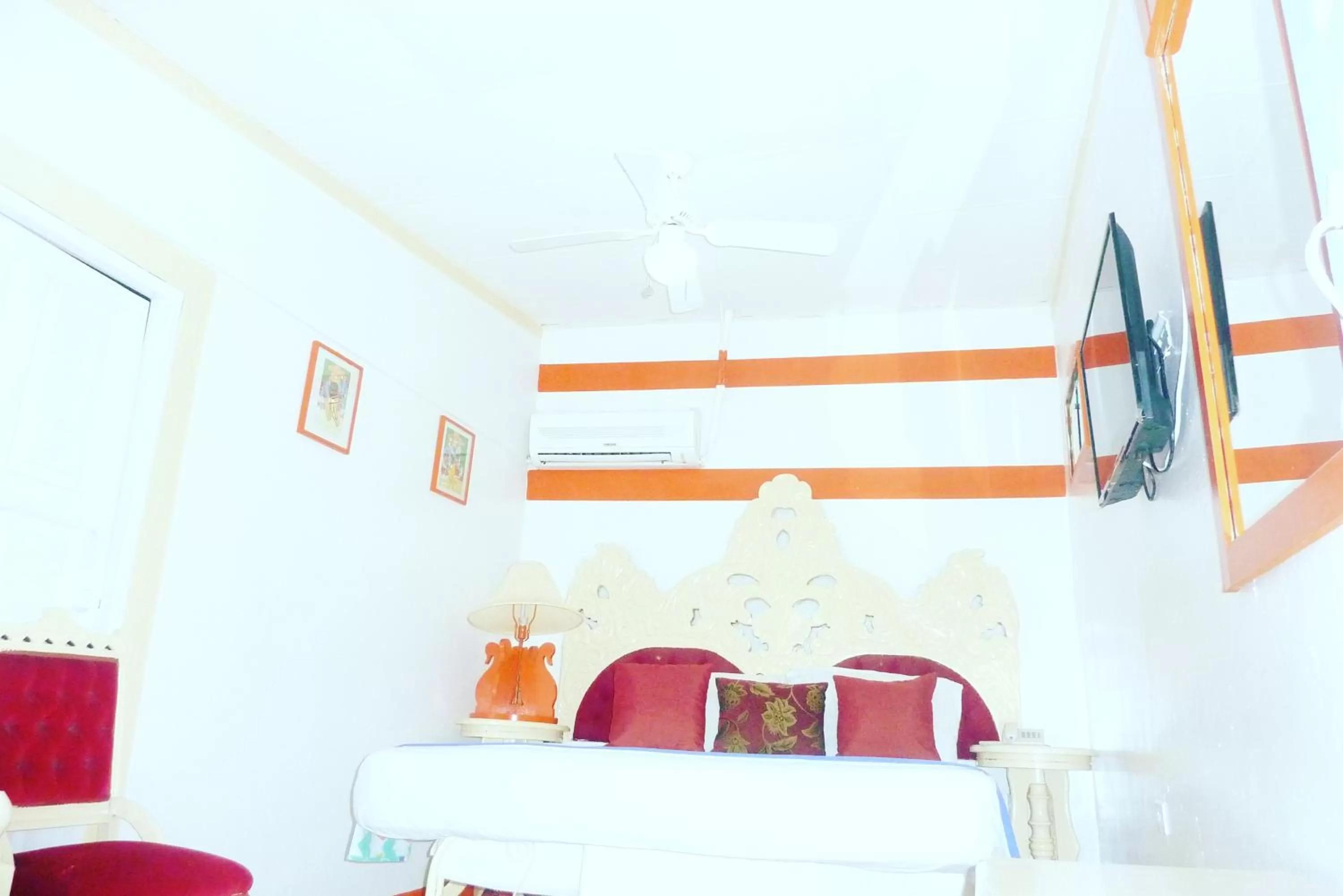 Bed in Hotel Ivania´s