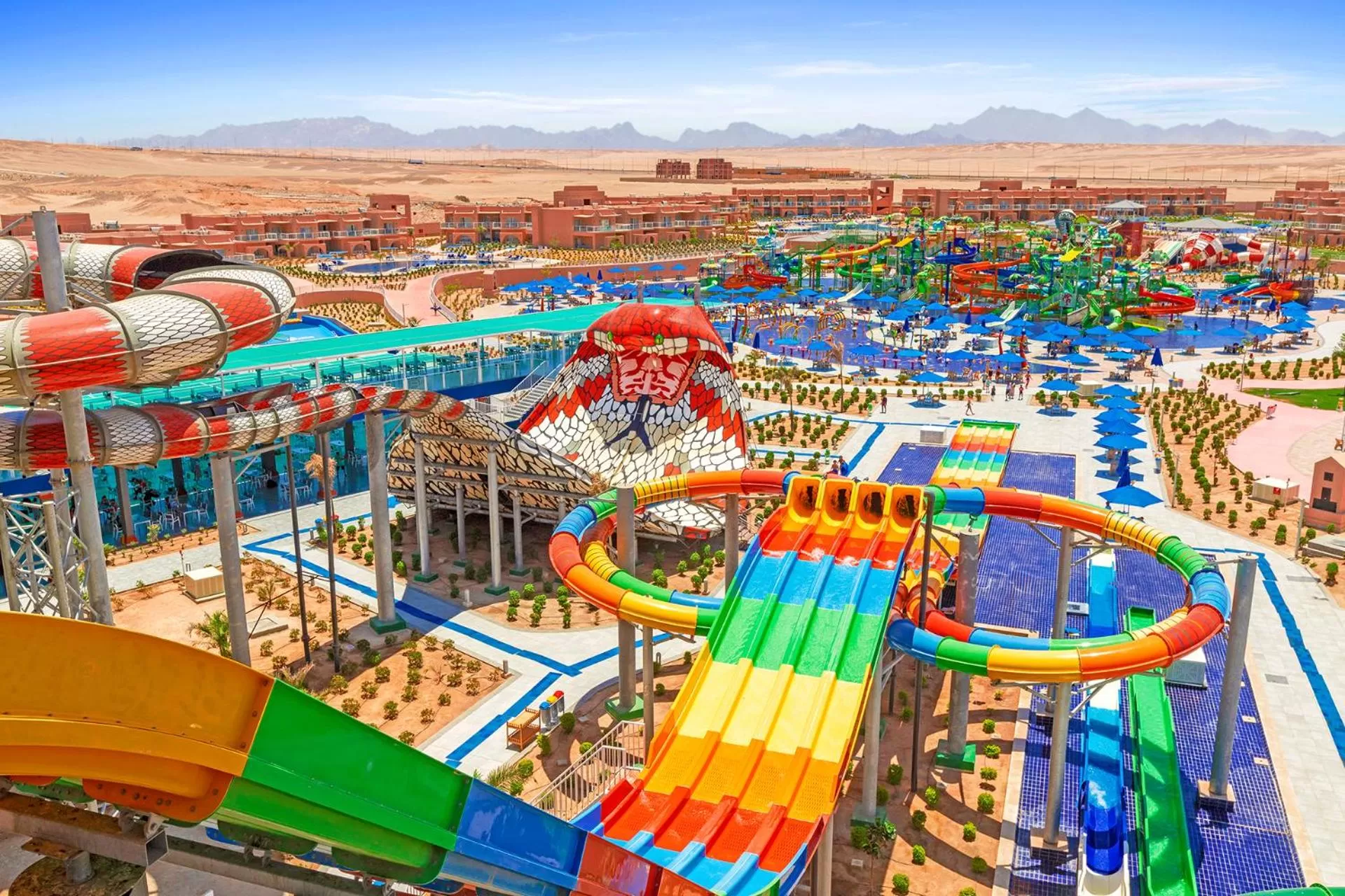 Aqua park in Pickalbatros Jungle Aqua Park - Neverland Hurghada
