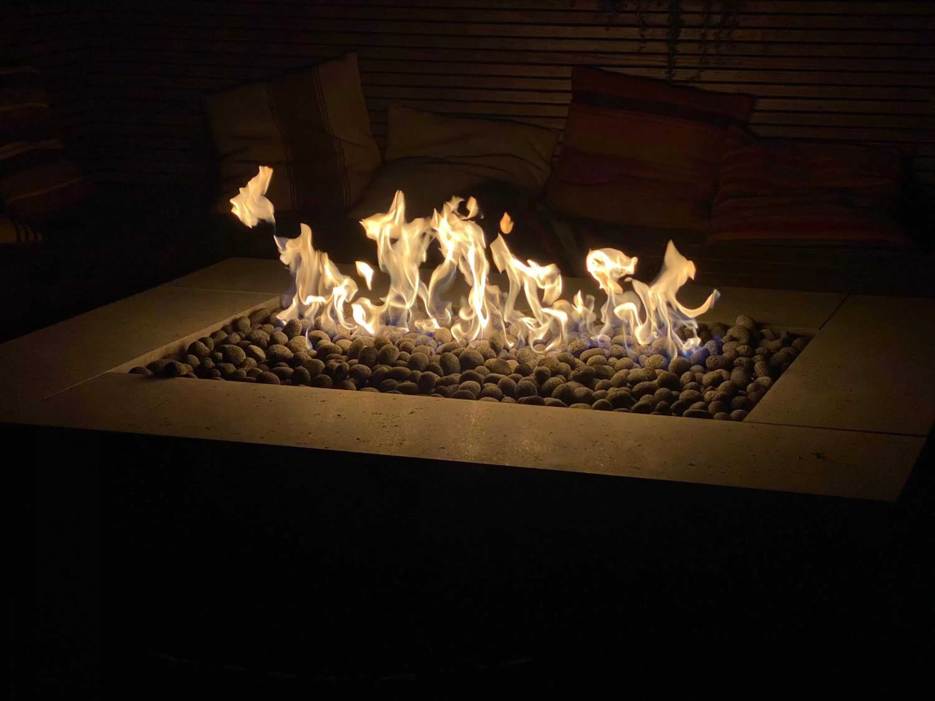 Patio in Thatcher Hotel