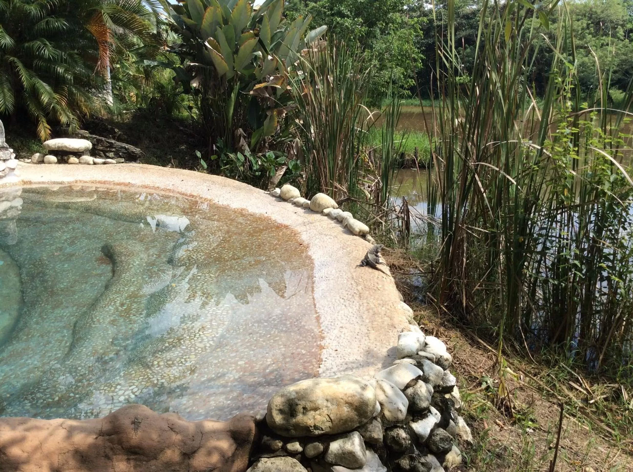 Swimming pool in Hotel Boutique Quinta Chanabnal